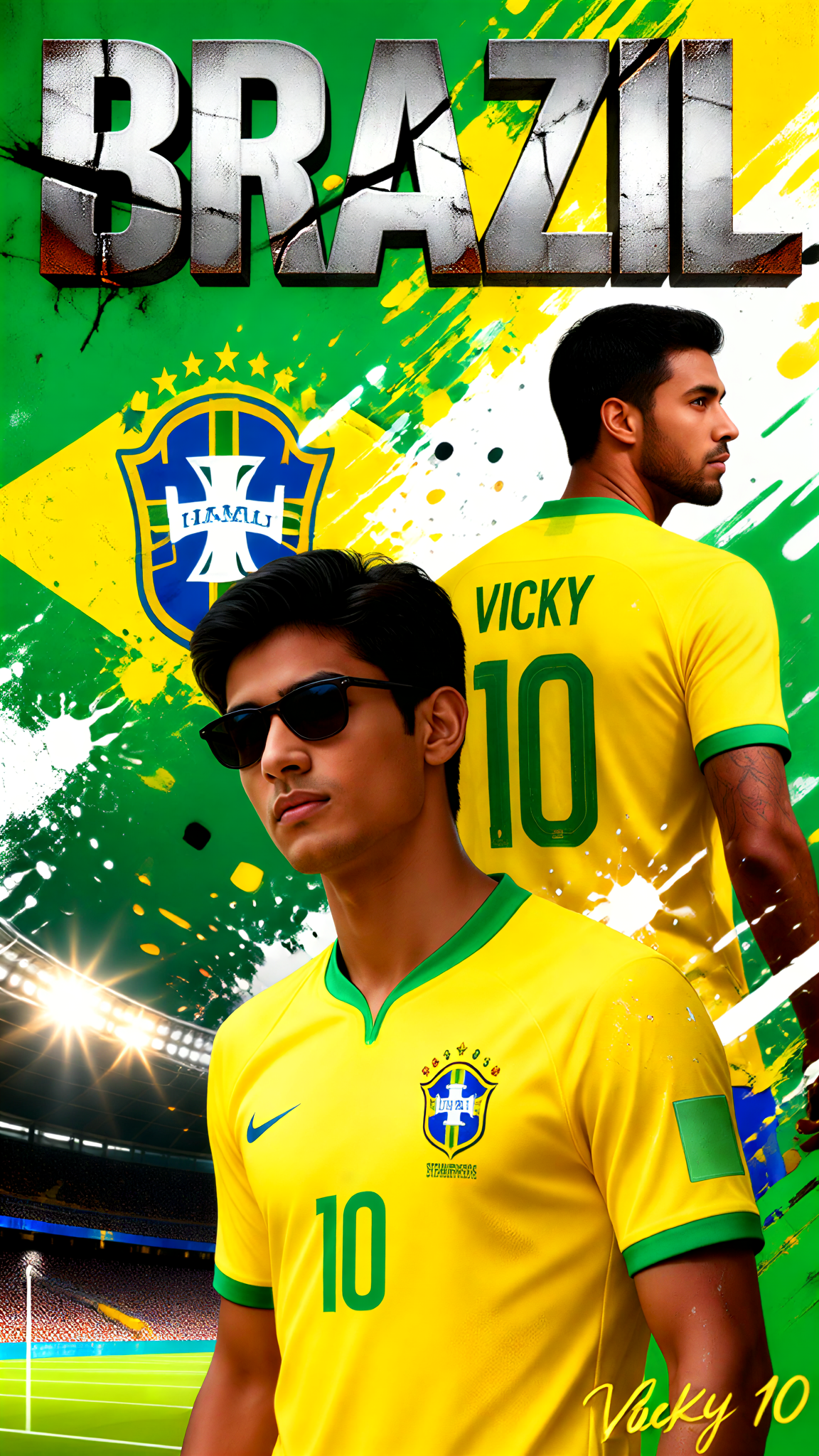 Brazil World Cup poster image