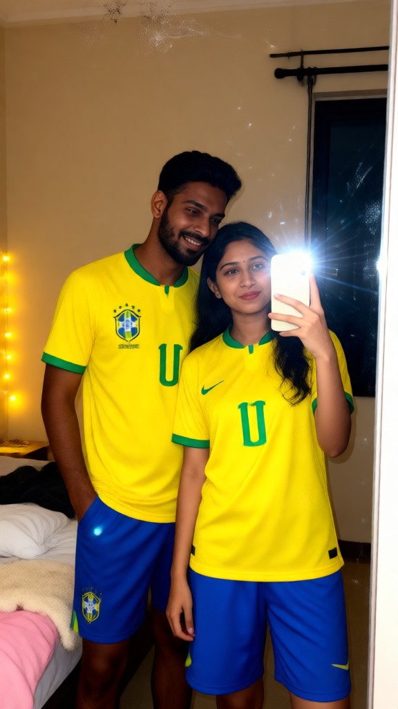 Brazil Jersey Couple image