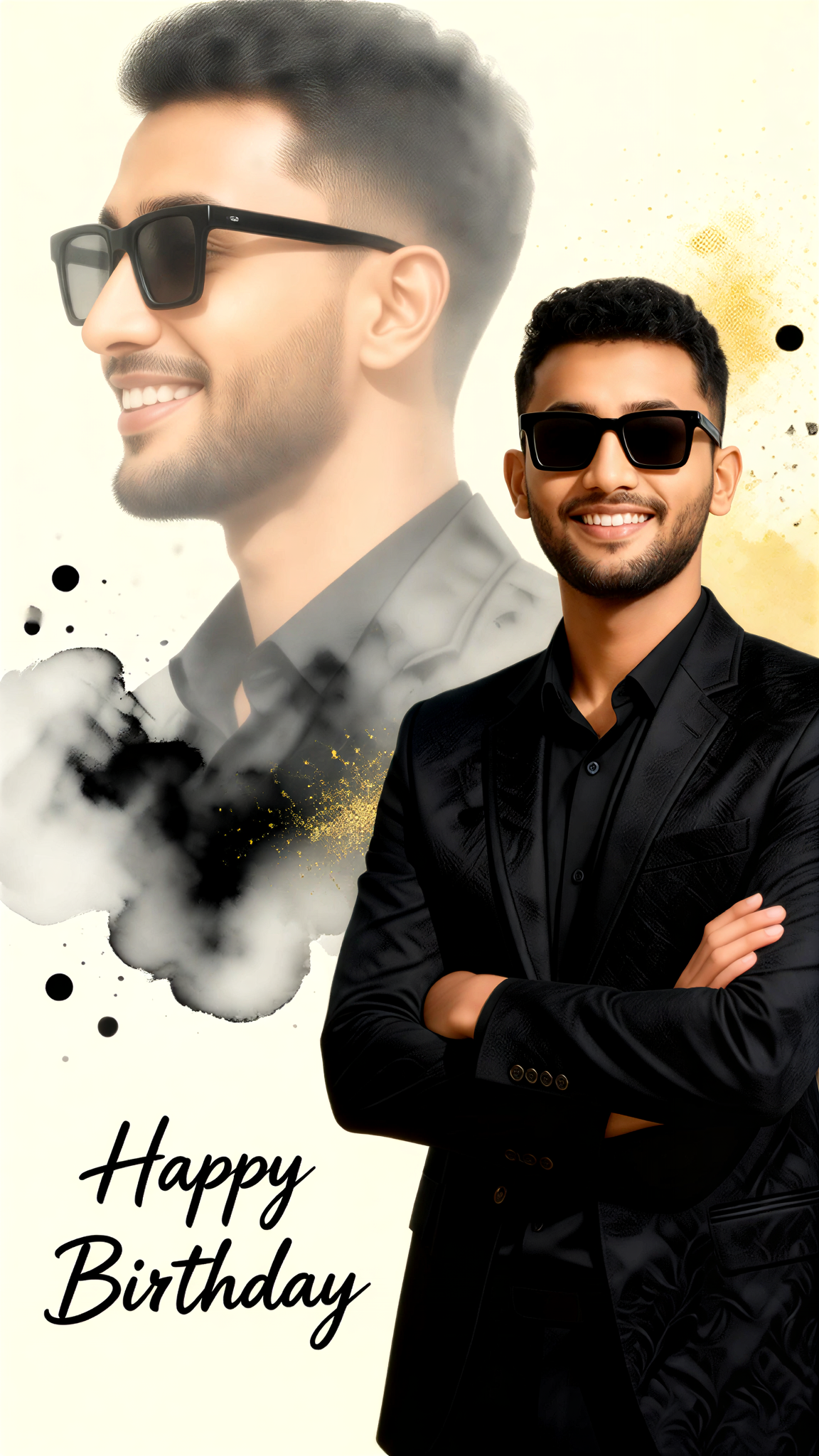 Black Suit Birthday image