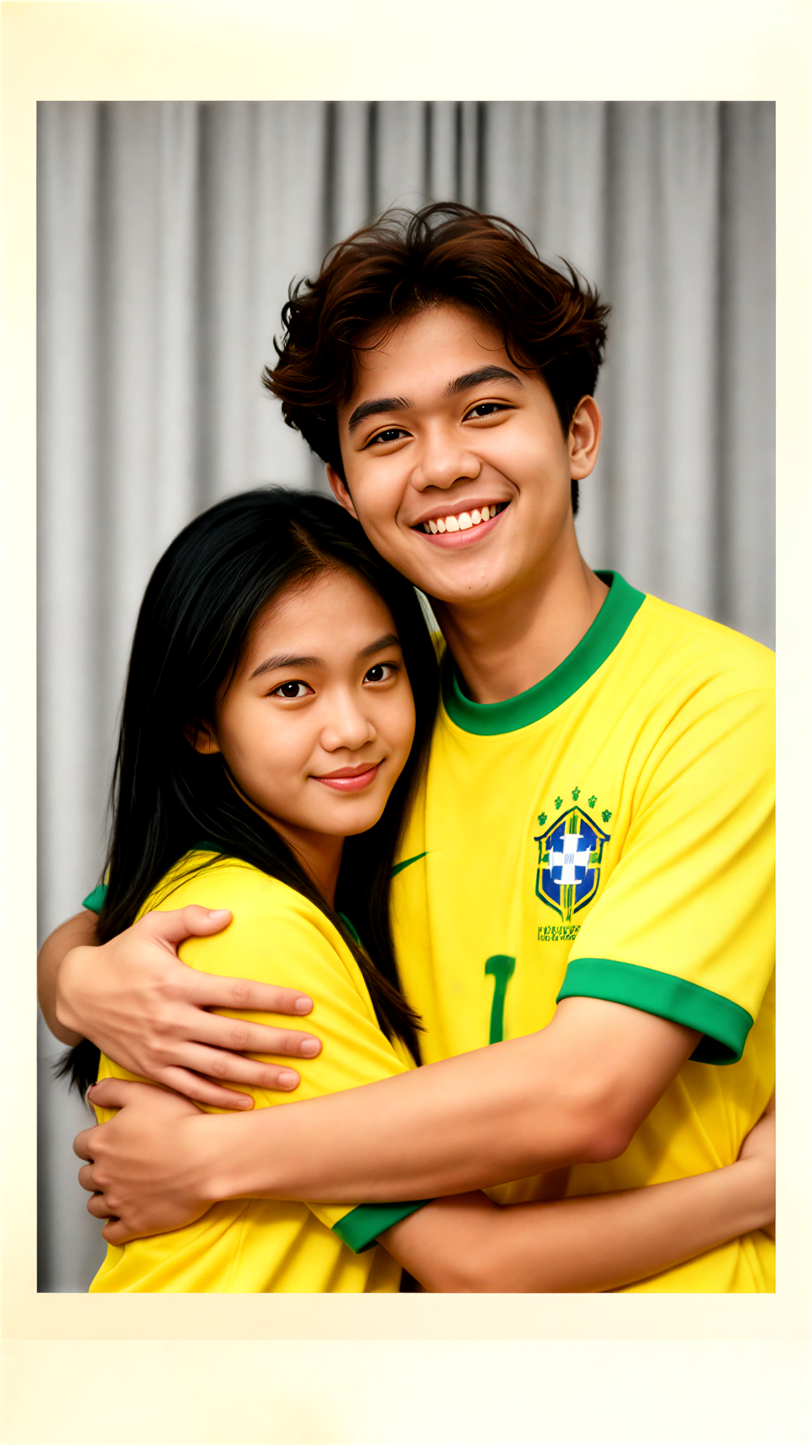World Cup Couple Polaroids image
