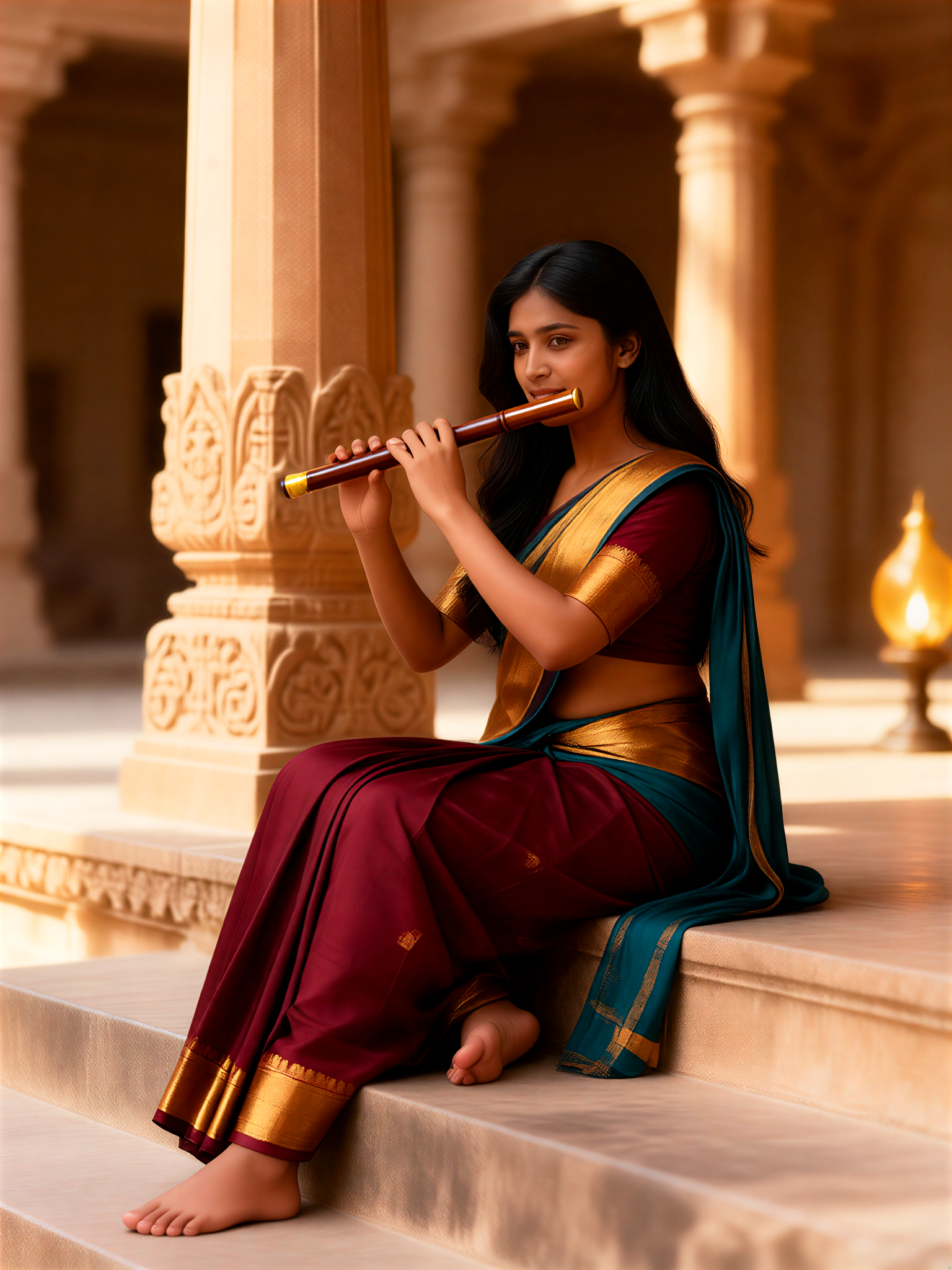 Temple Raga Flute image