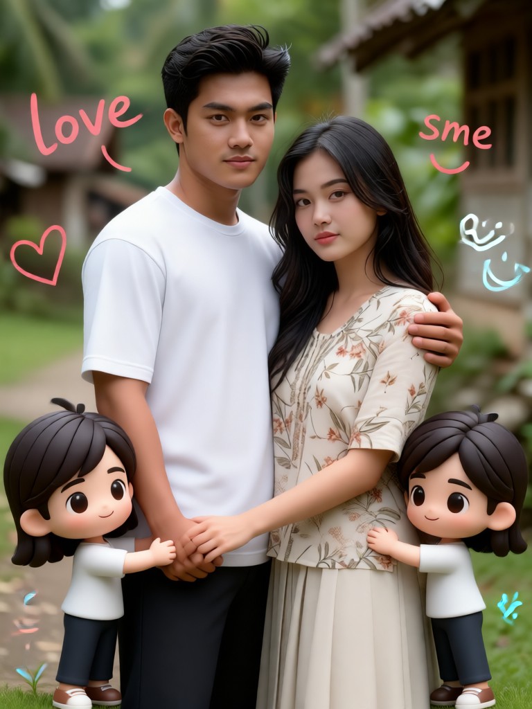 couple 3d image