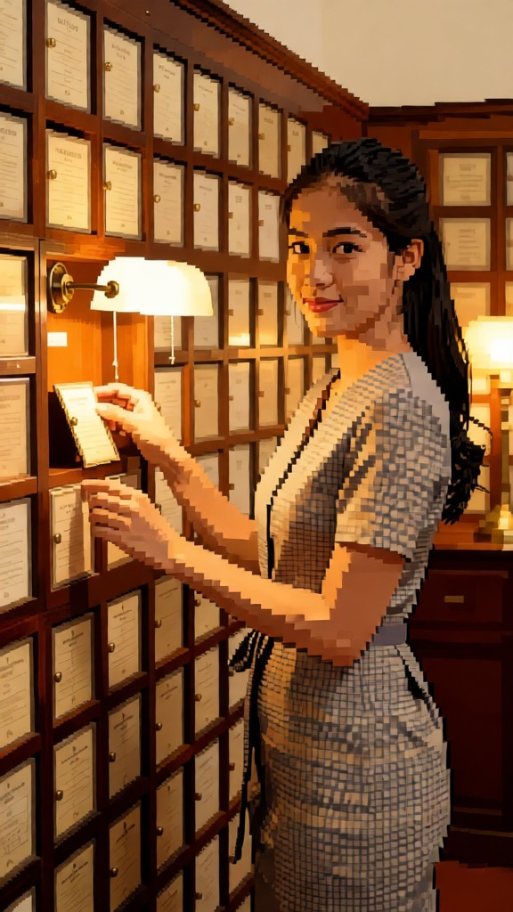 Pixelated photo image