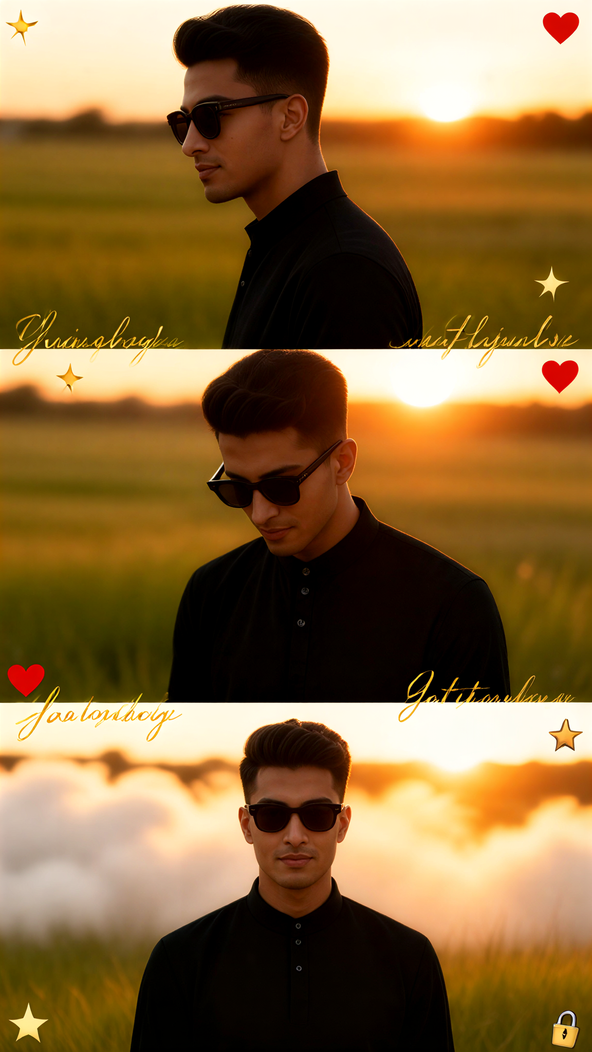 Sunset Sannomiya Grid - Sunglasses Edition image