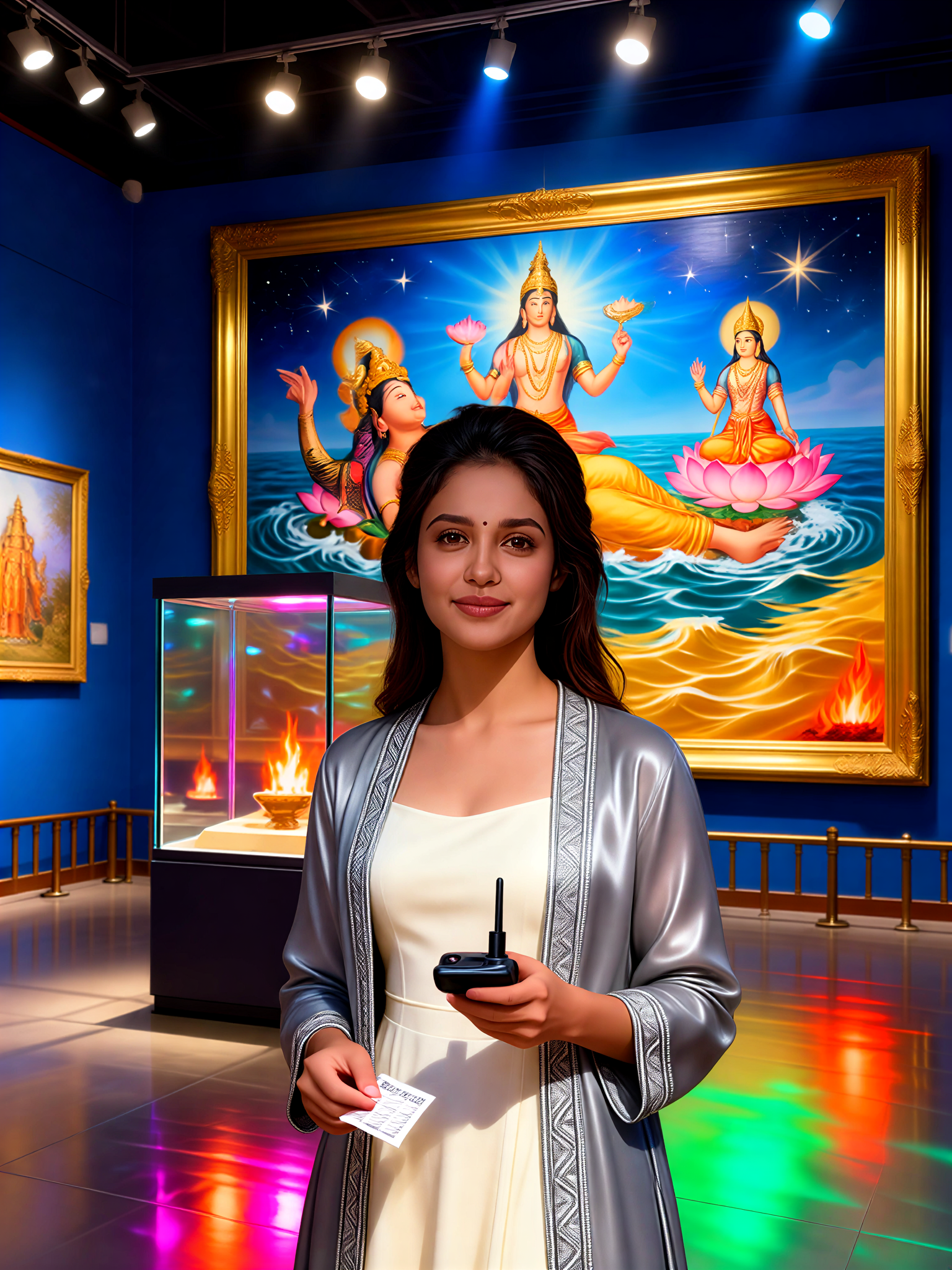 Indian Mythology Gallery · Vishnu Starry Sea Tour image