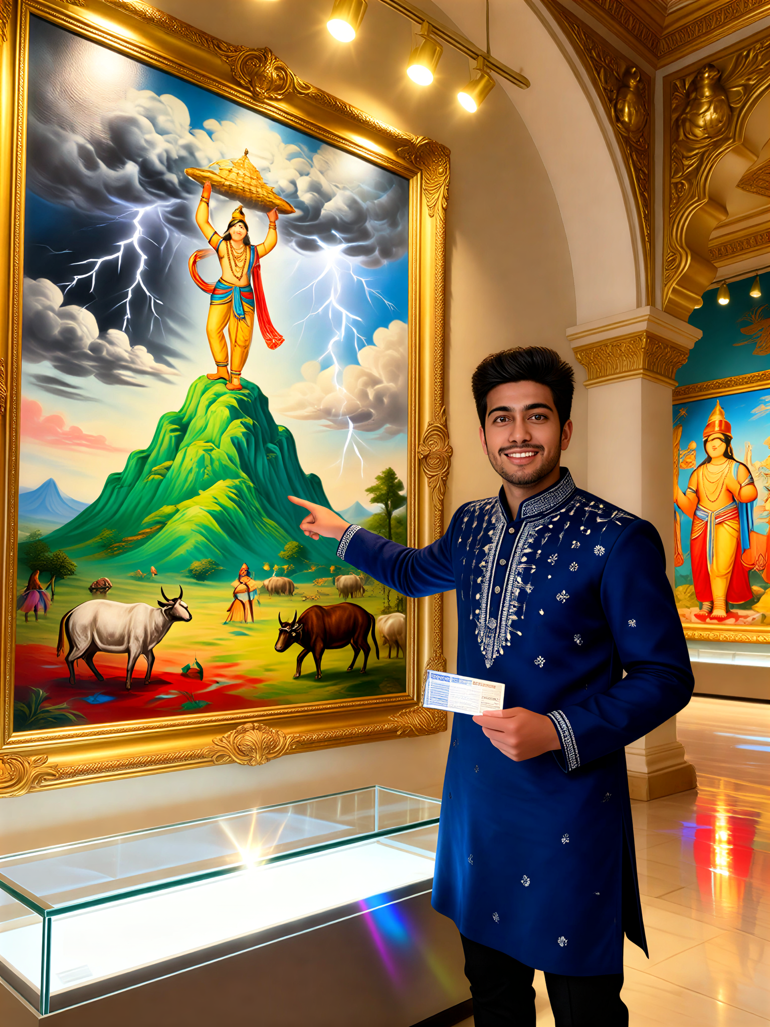 Indian Mythology Gallery · Jushan Ticket image