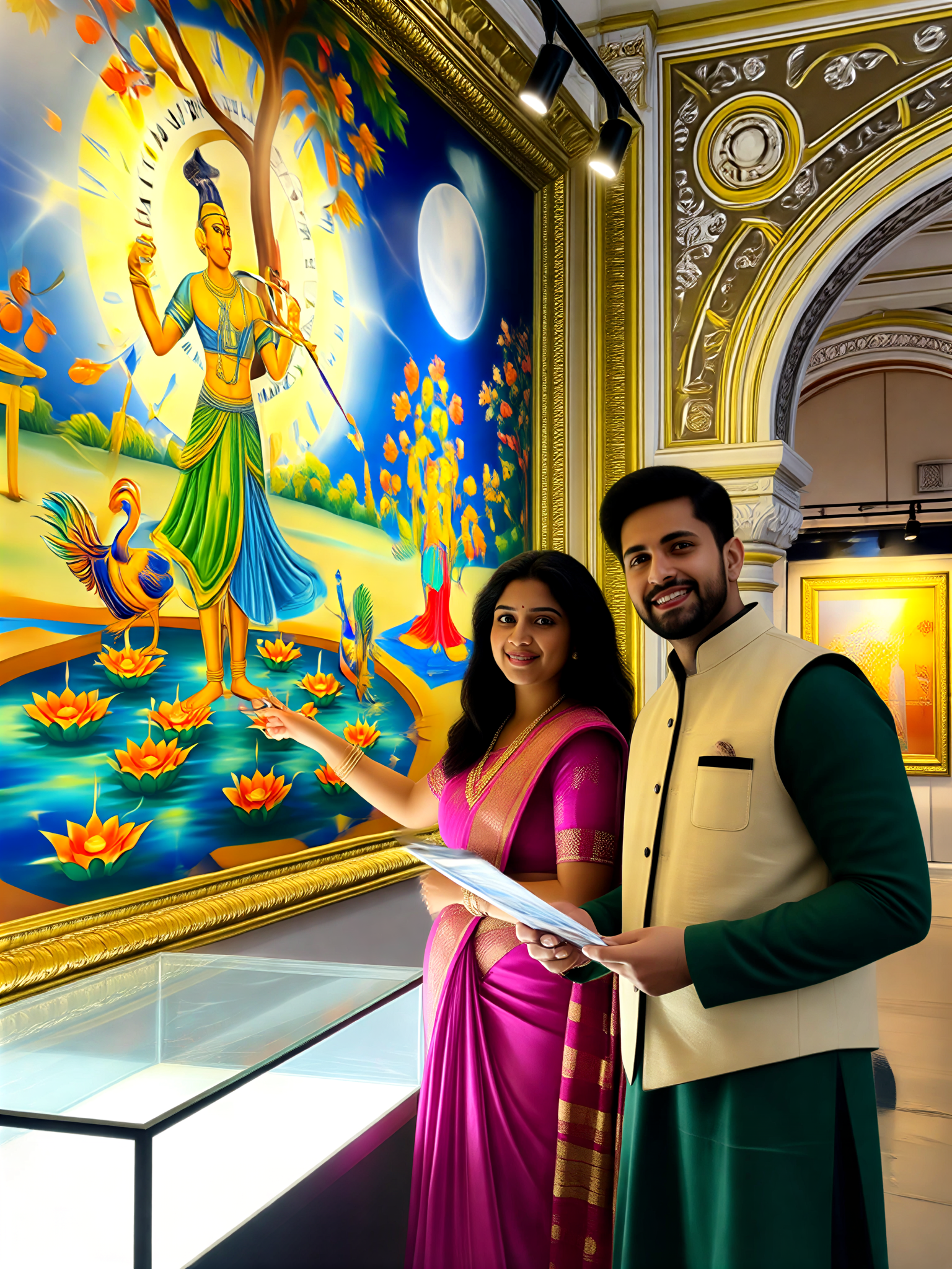 Indian Mythology Gallery - Rotokrishna Side by Side image