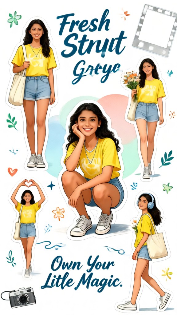 Collage of Beautiful Girls-04 image