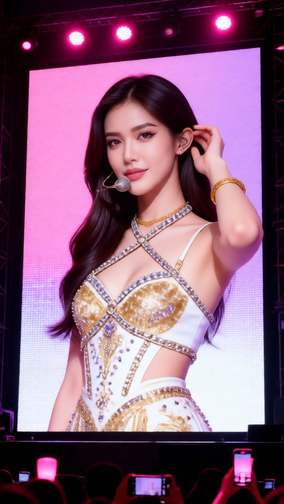 K-pop female idol image