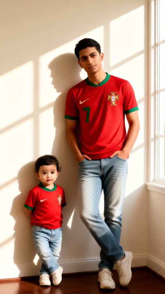 Father and Son Support Portugal image