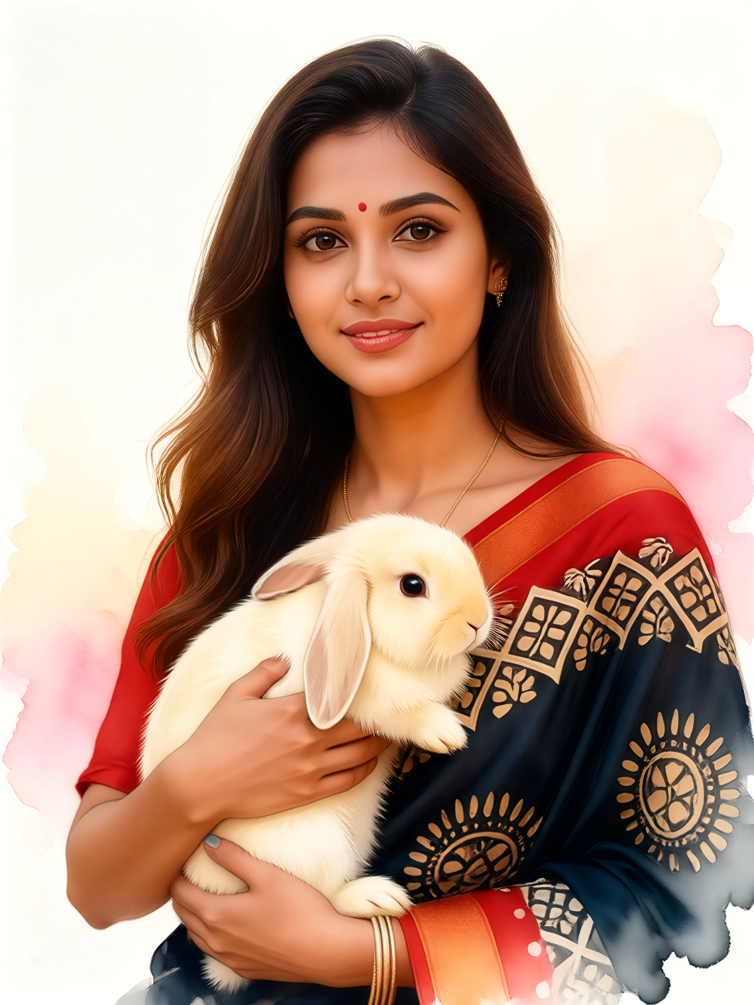 Lop Bunny Hug image