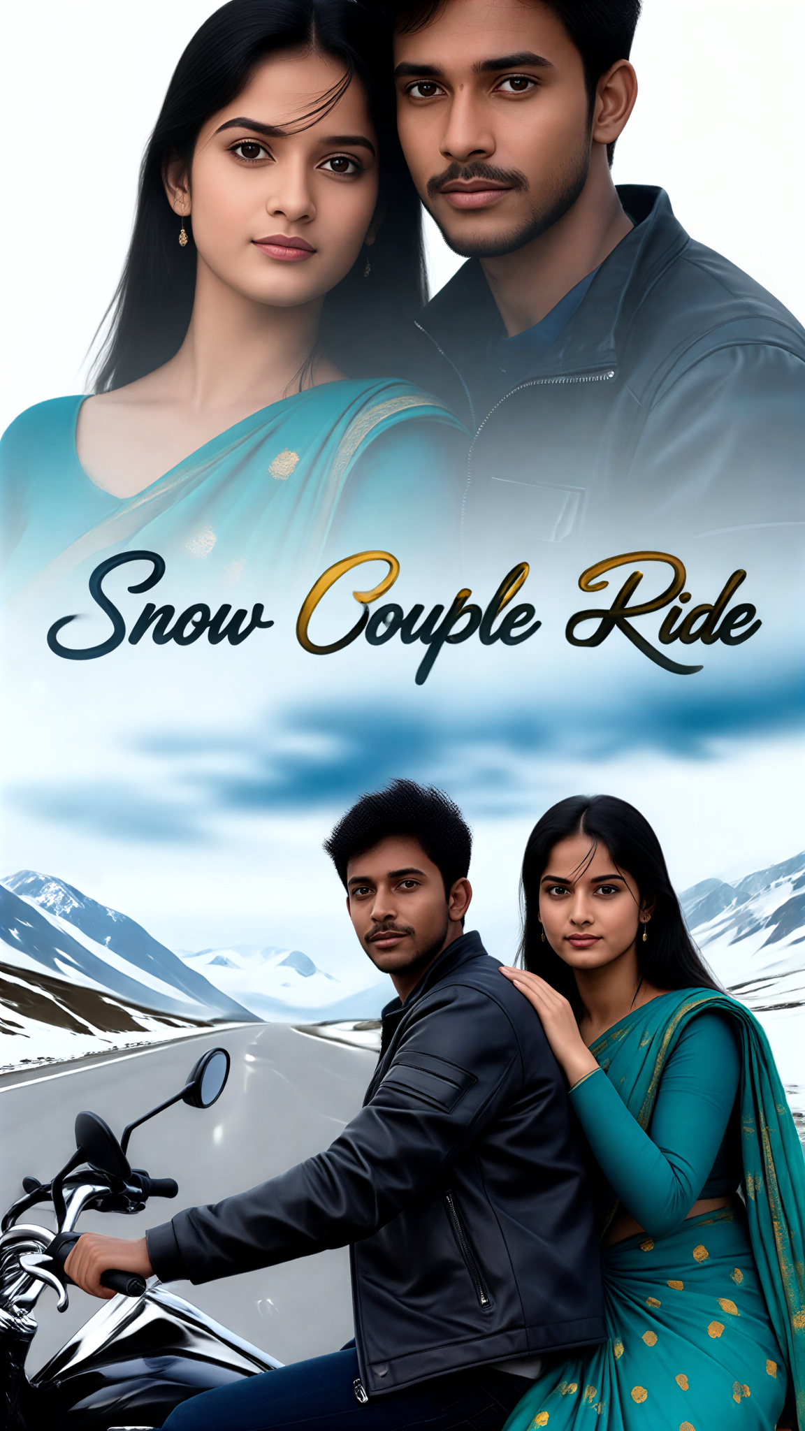 Snow Couple Ride image
