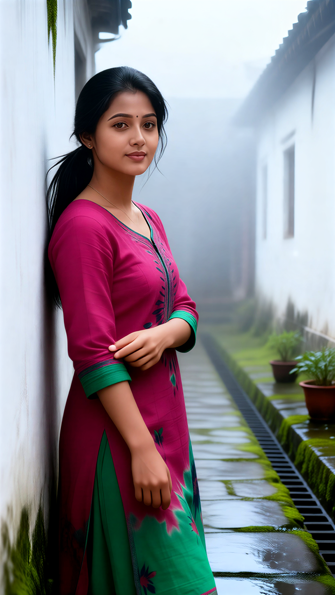 Courtyard Woman image