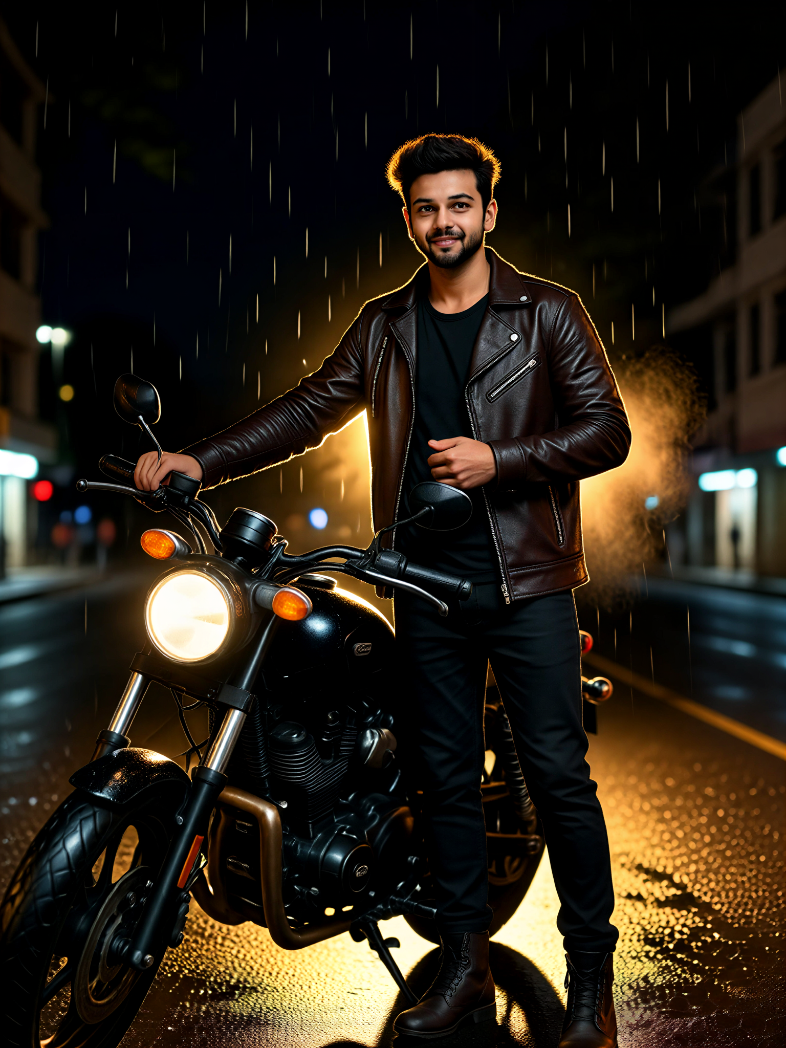 Brown Leather Rider image
