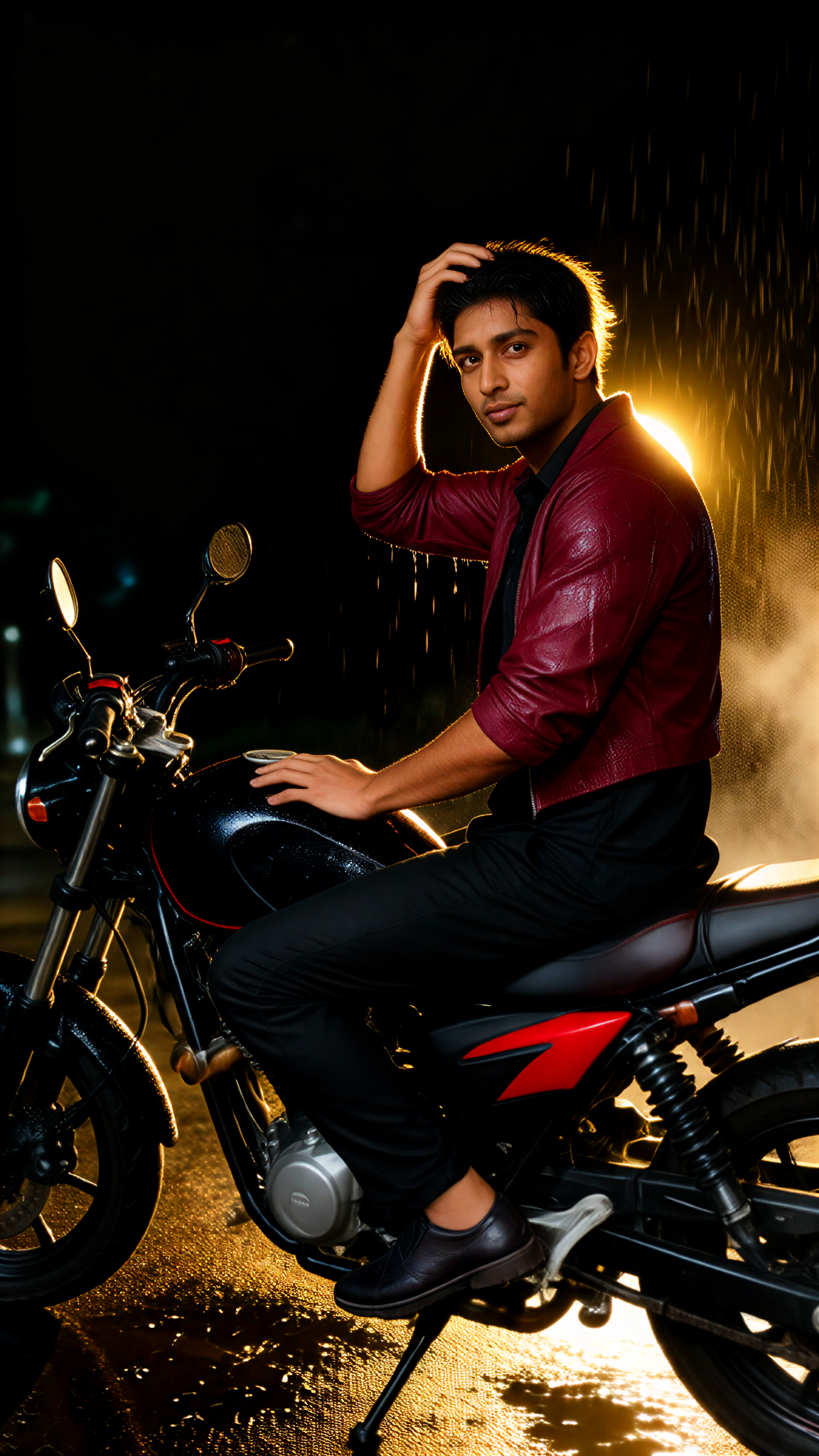 Burgundy Night Rider image