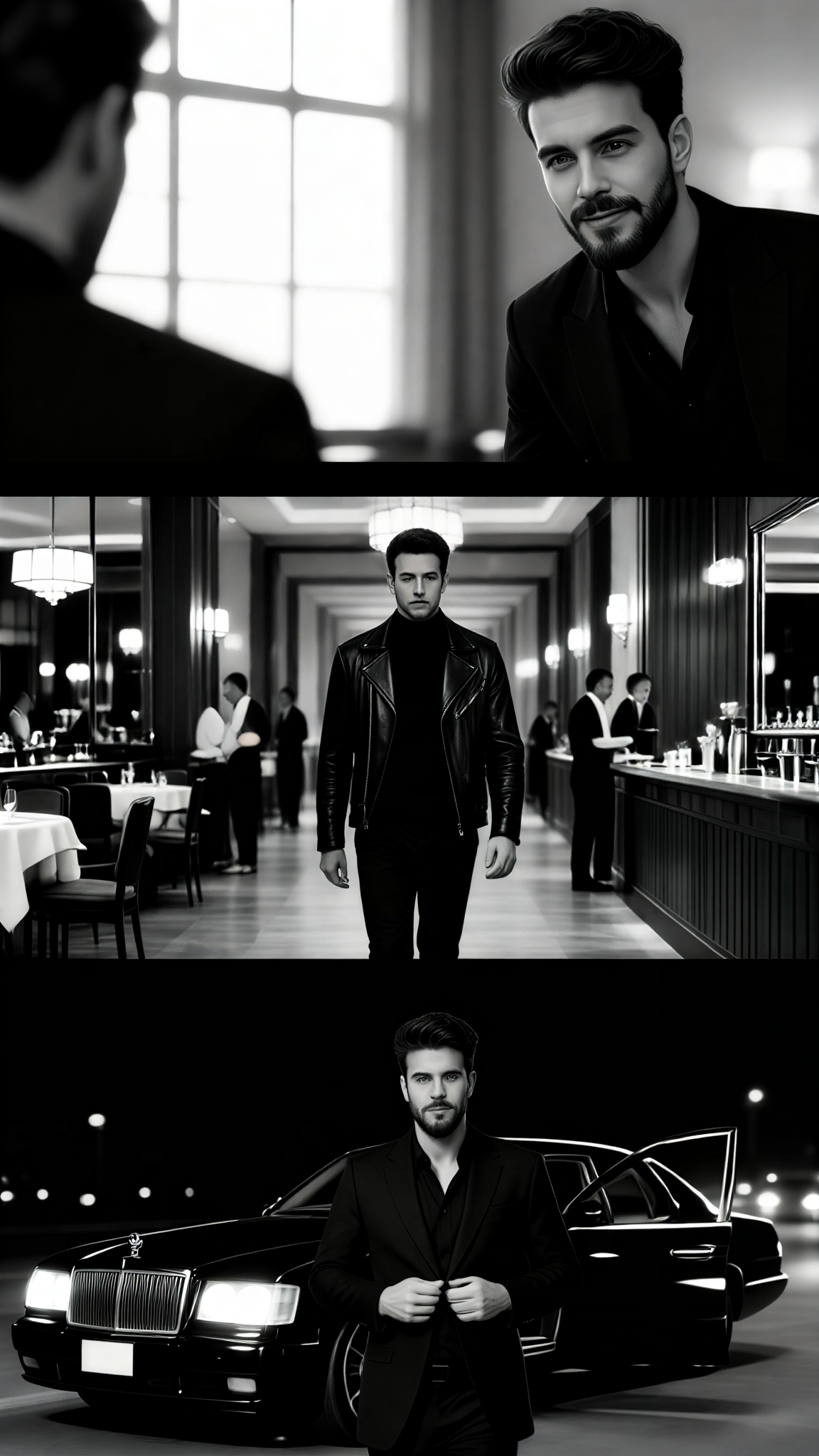Black & White Elite Man Trilogy image