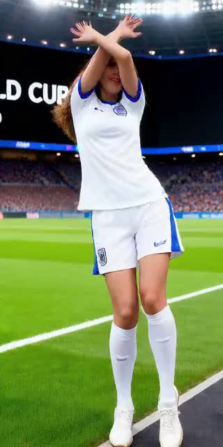 Dancing on the Soccer Field image