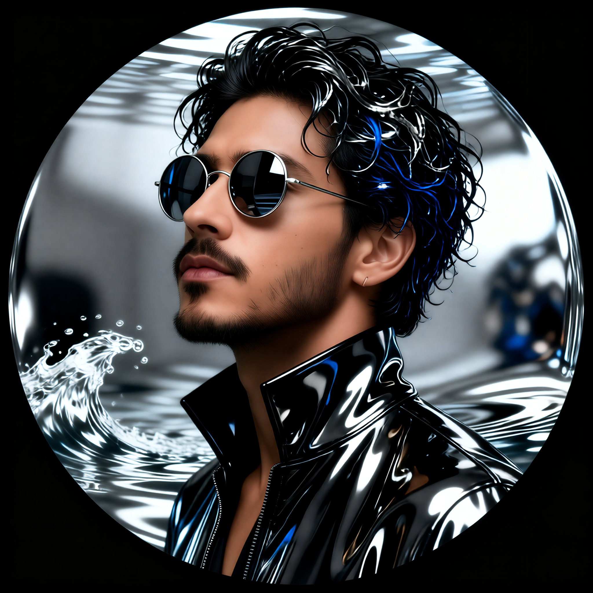 Liquid Cool Color Male Head image