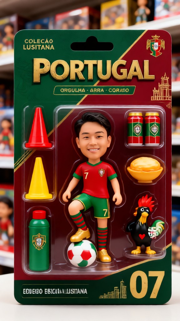 Portugal Themed Blister Pack Figure image