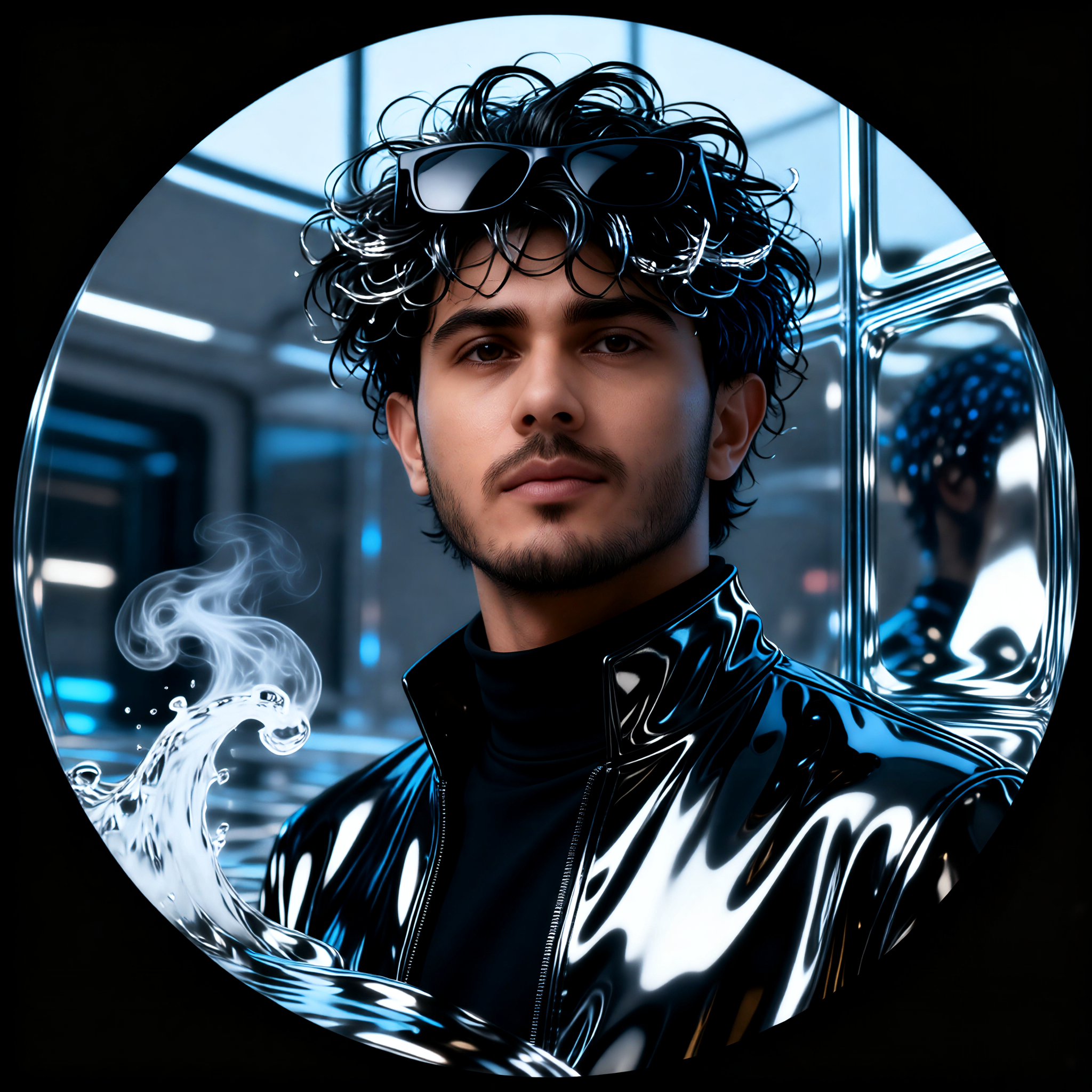 Liquid Metal Sunglasses Edition image