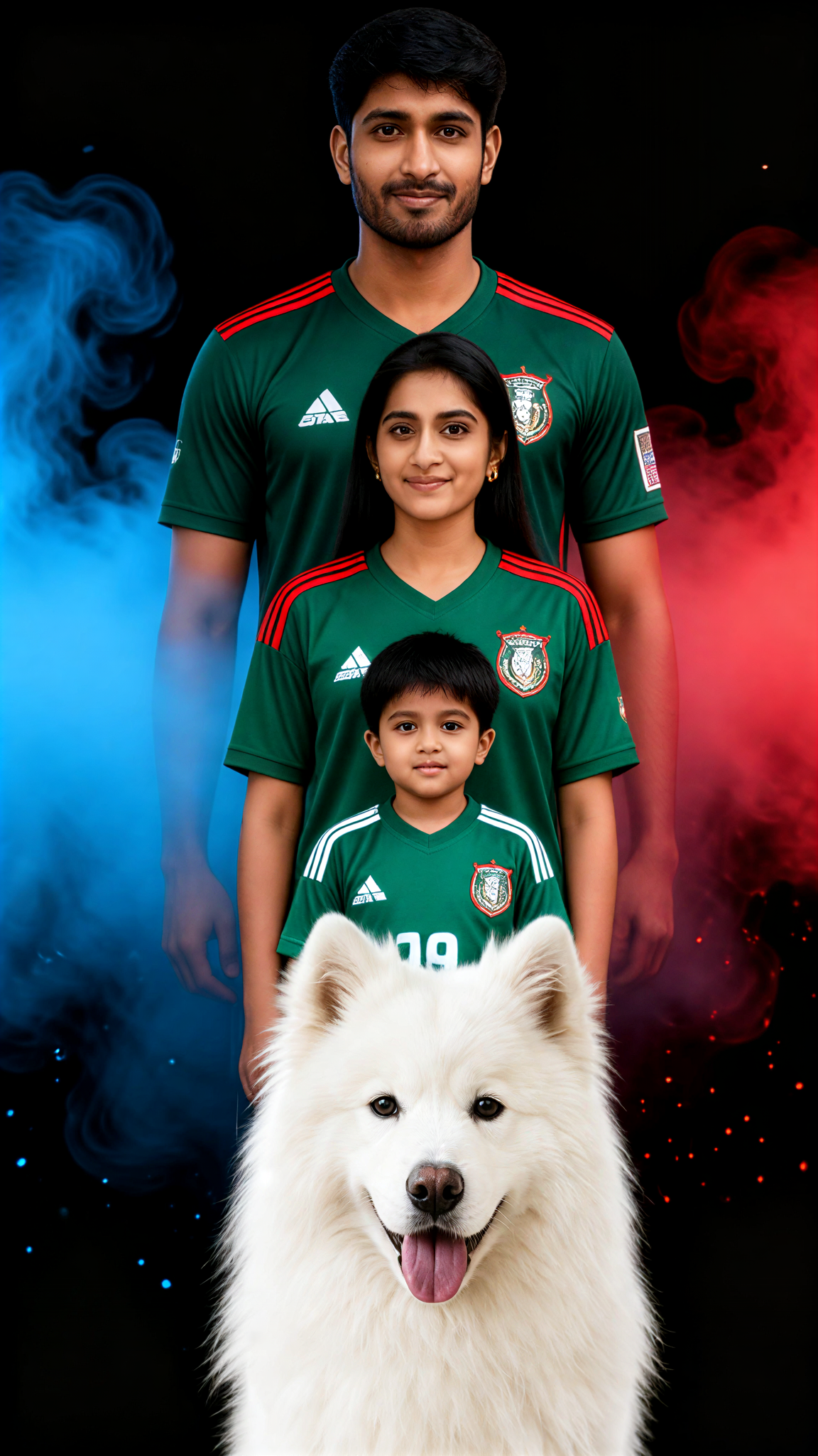 Family Portrait of Mexico Team Uniform image