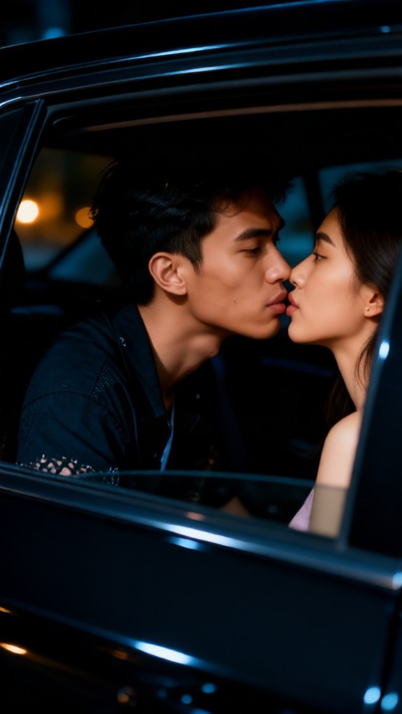Sexy Car Window Kiss-02 image
