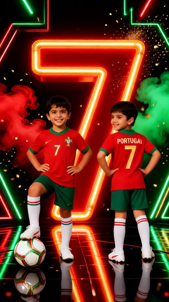 Portugal Jersey Two-Side Shot image