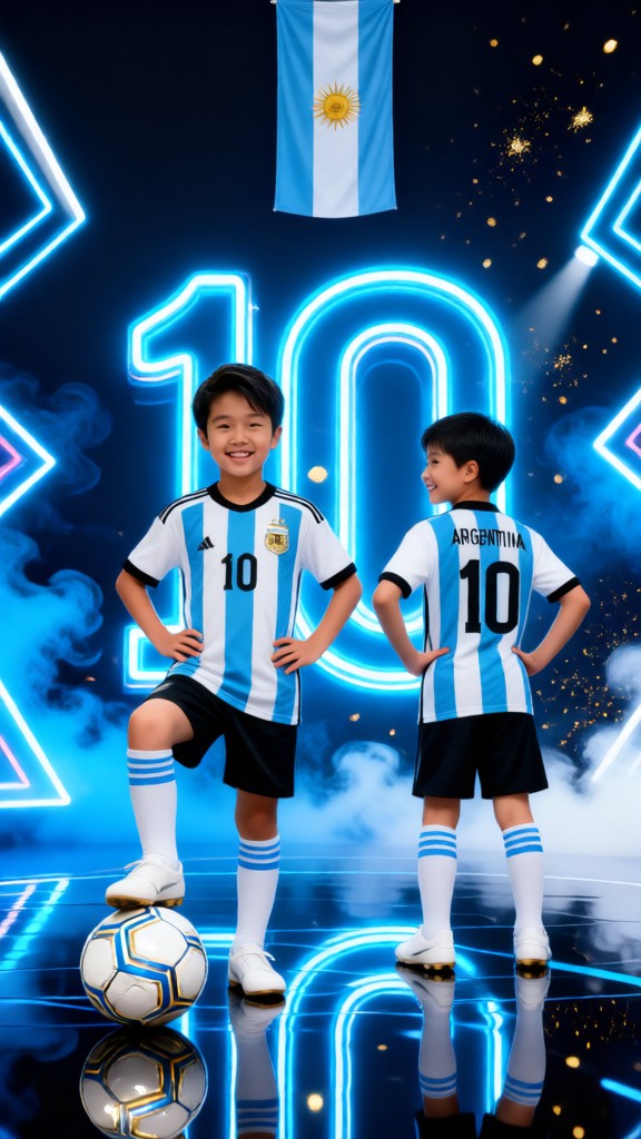 Two Sides of Argentina Jersey image
