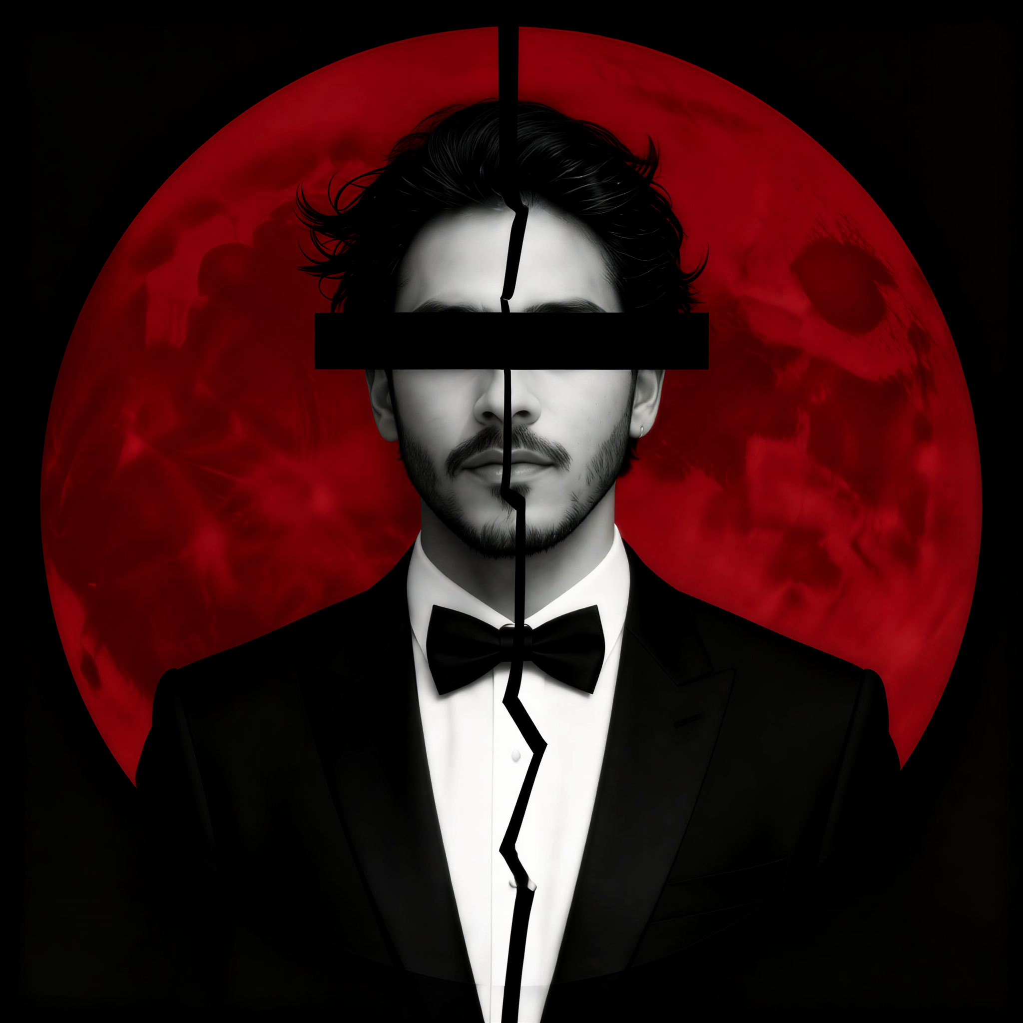 Broken Red Circle Anonymous Poster image