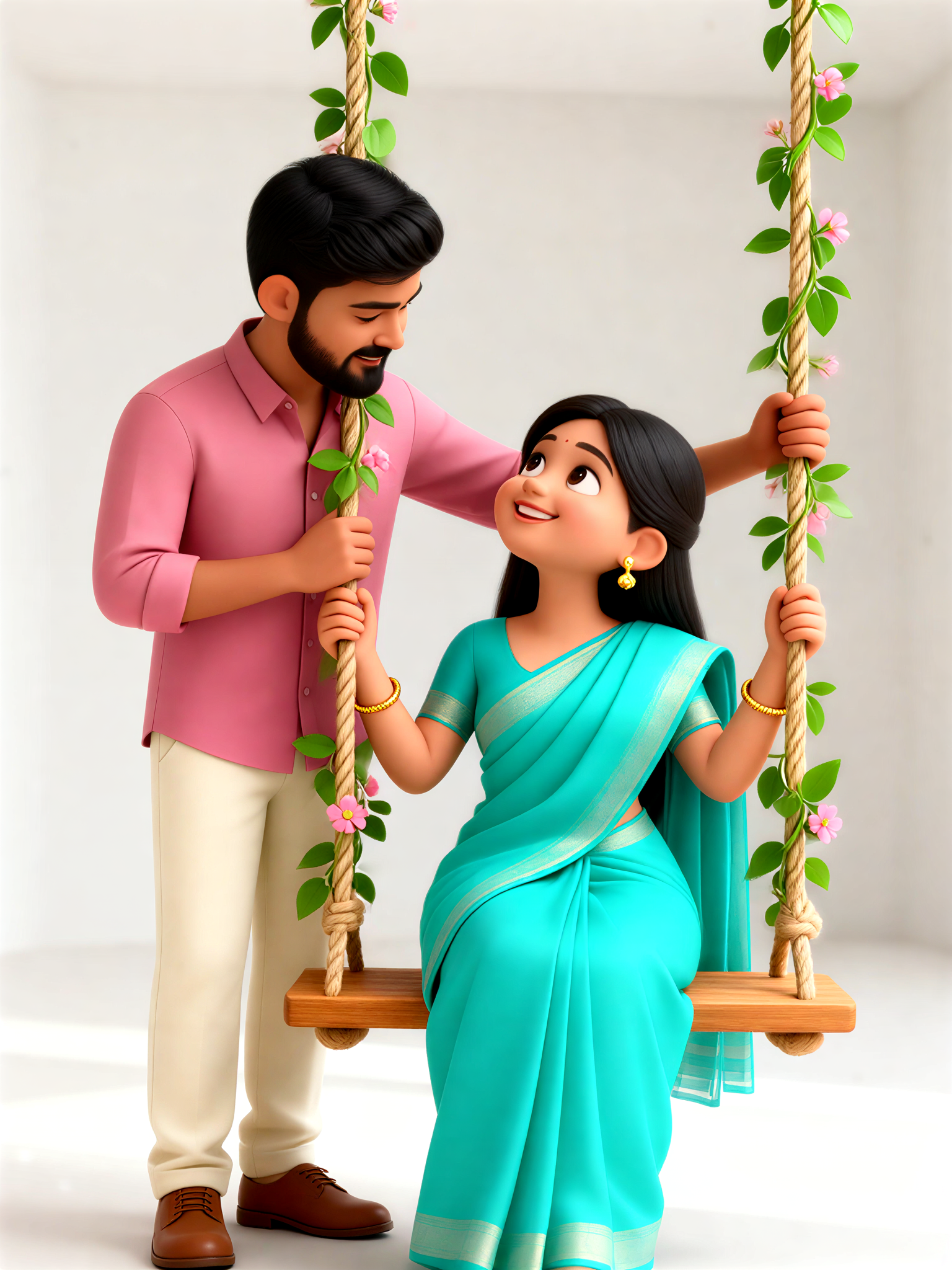 Cute Cartoon Couple image
