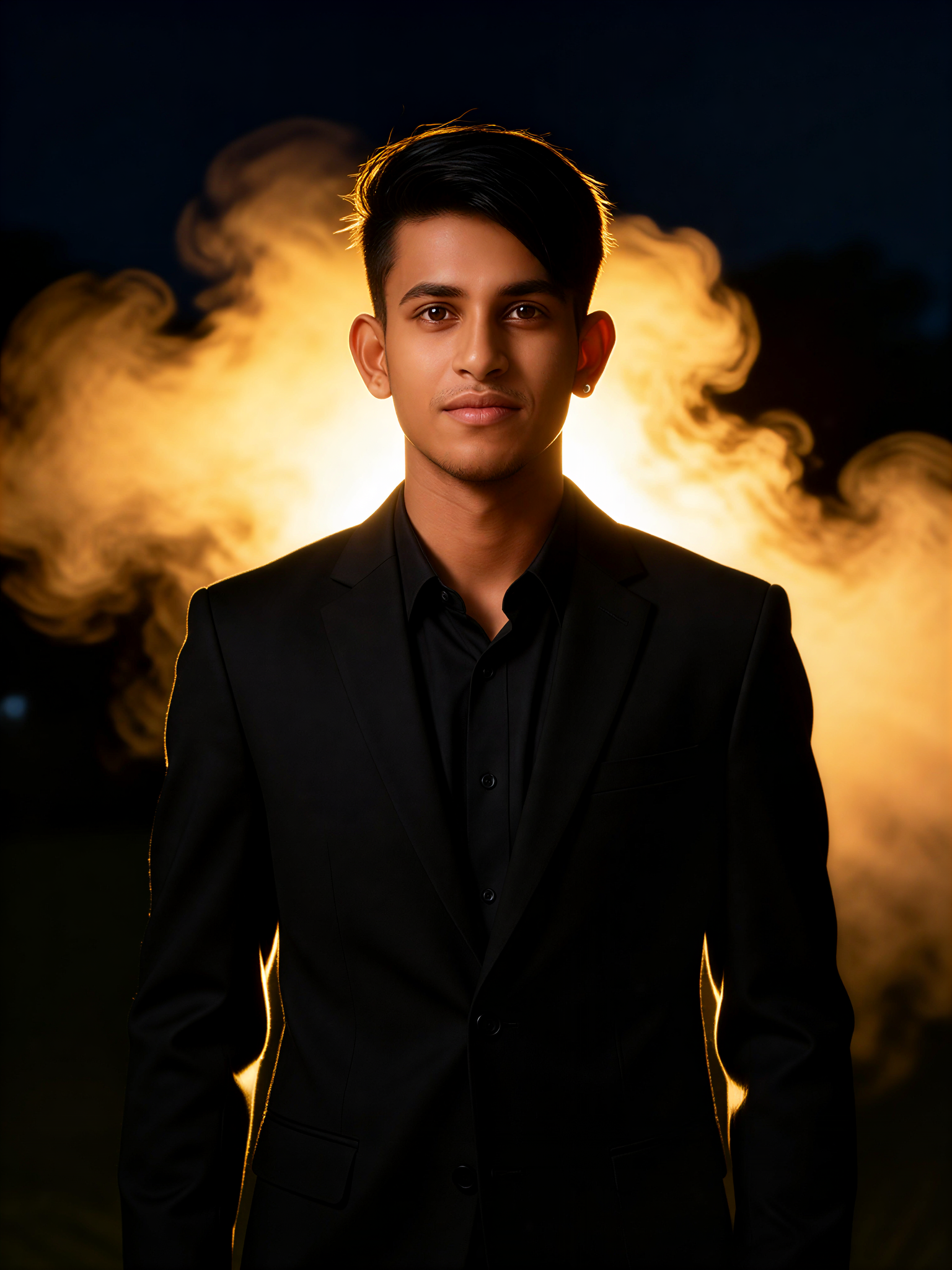 Golden Suit Portrait image
