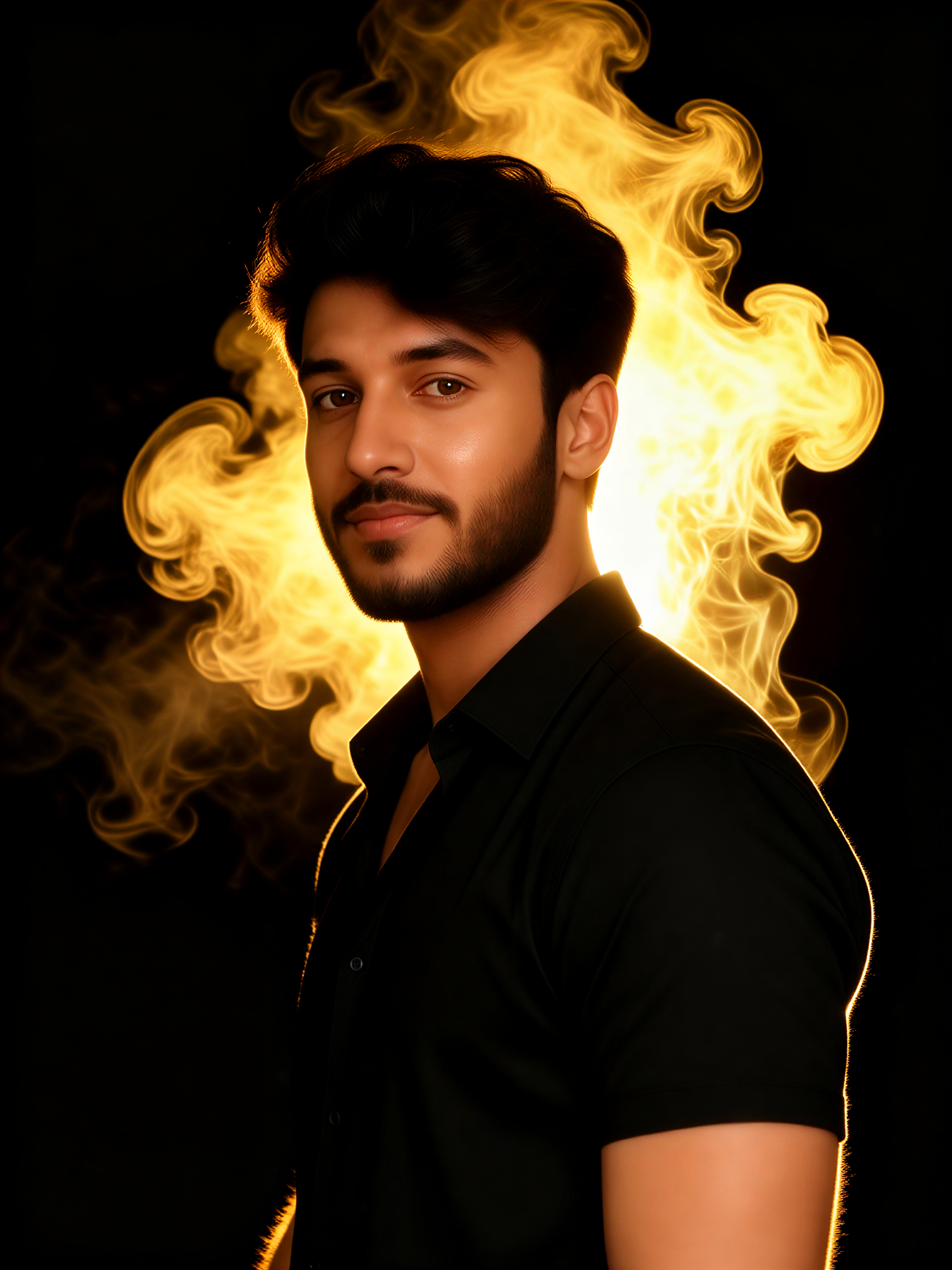 Black Shirt Profile image