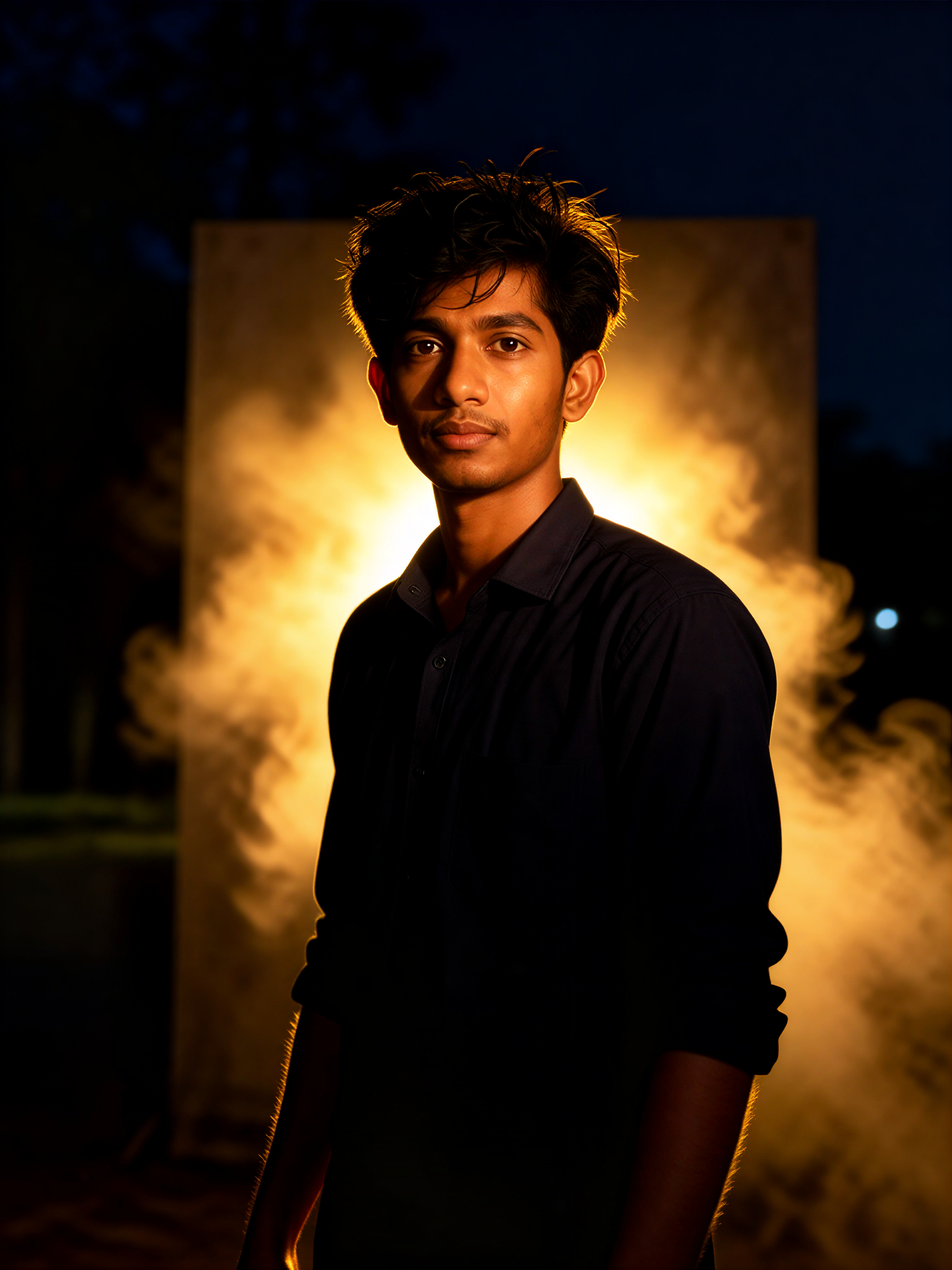 Poster Man Glow image