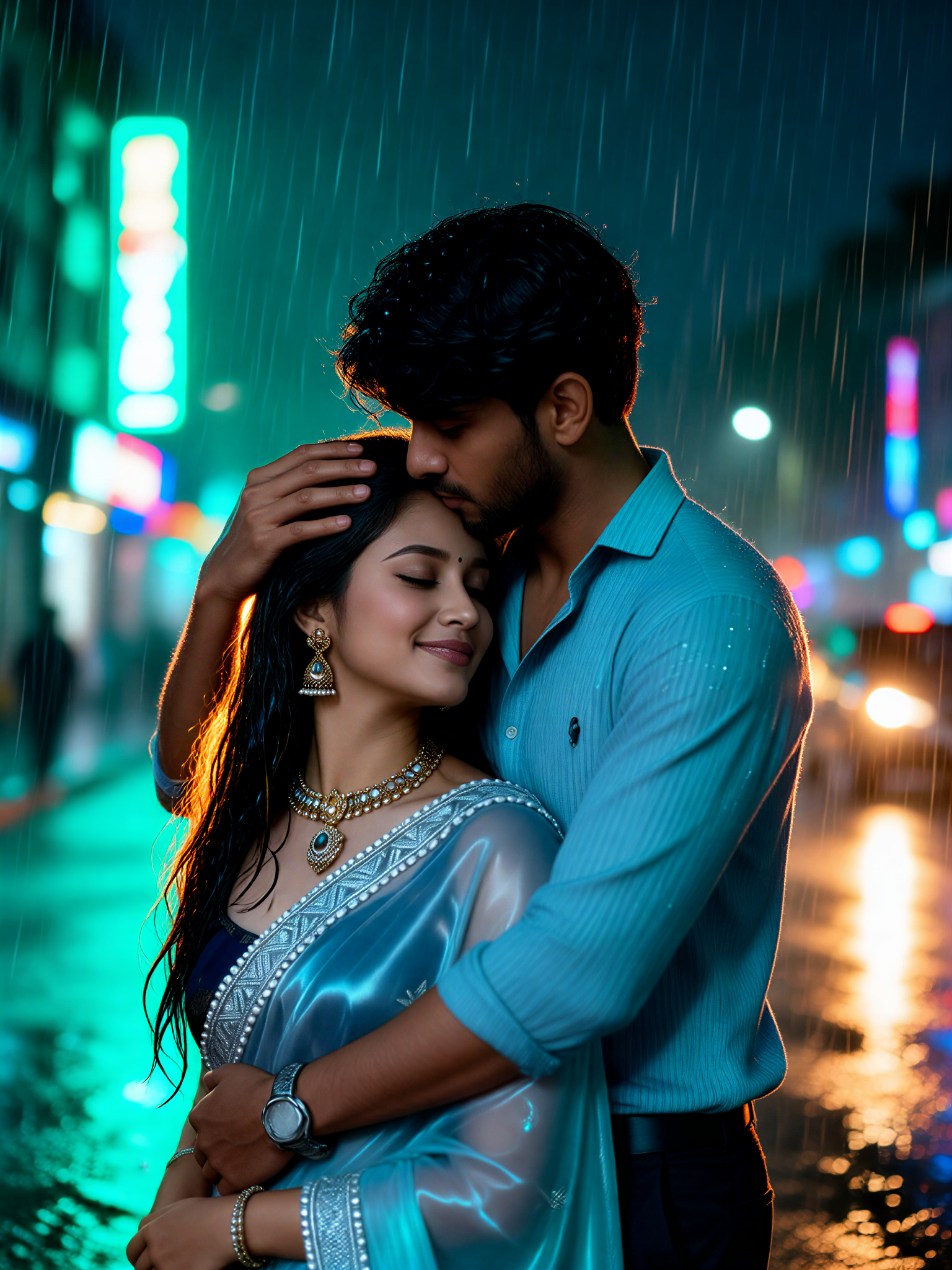 Rain Forehead Kiss 26 image