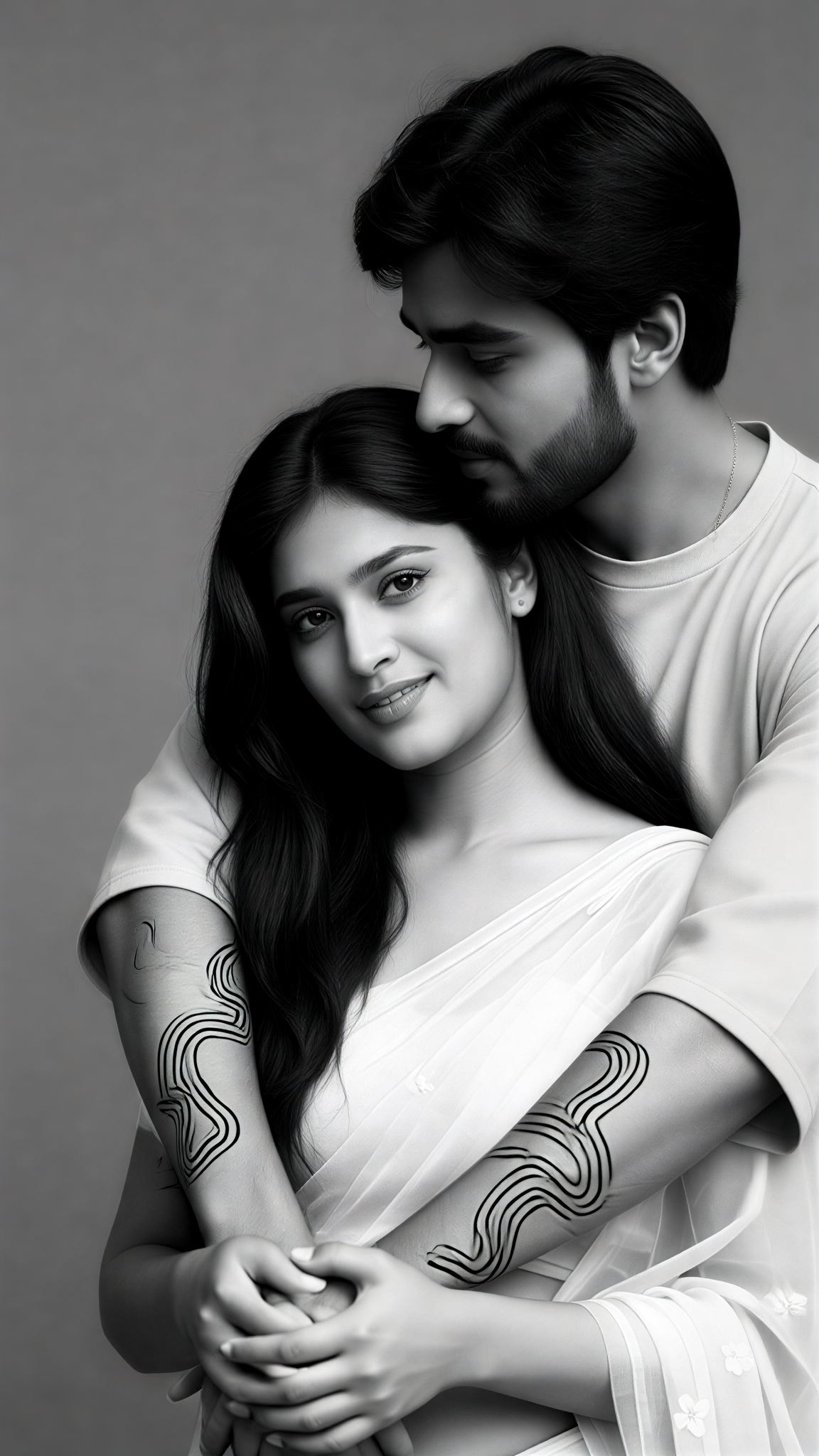Linework Arm Embrace image