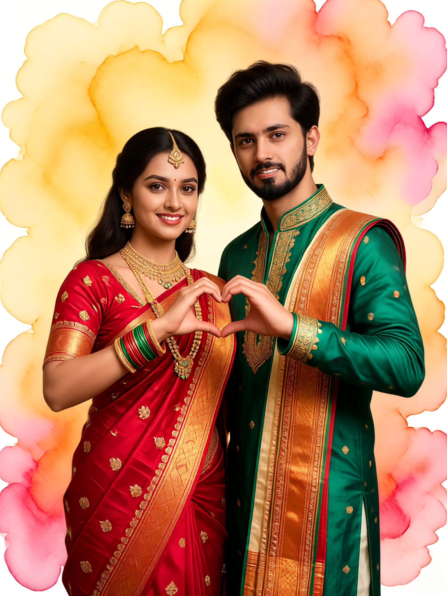 Couple Festival Heart image