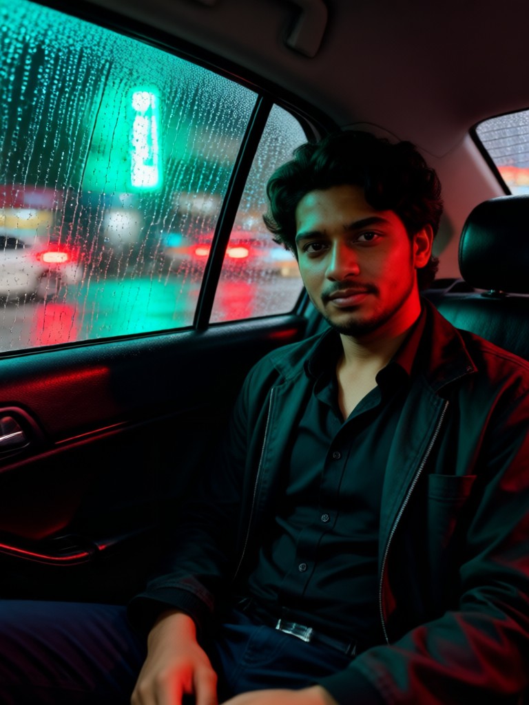 Moving Neon Backseat image