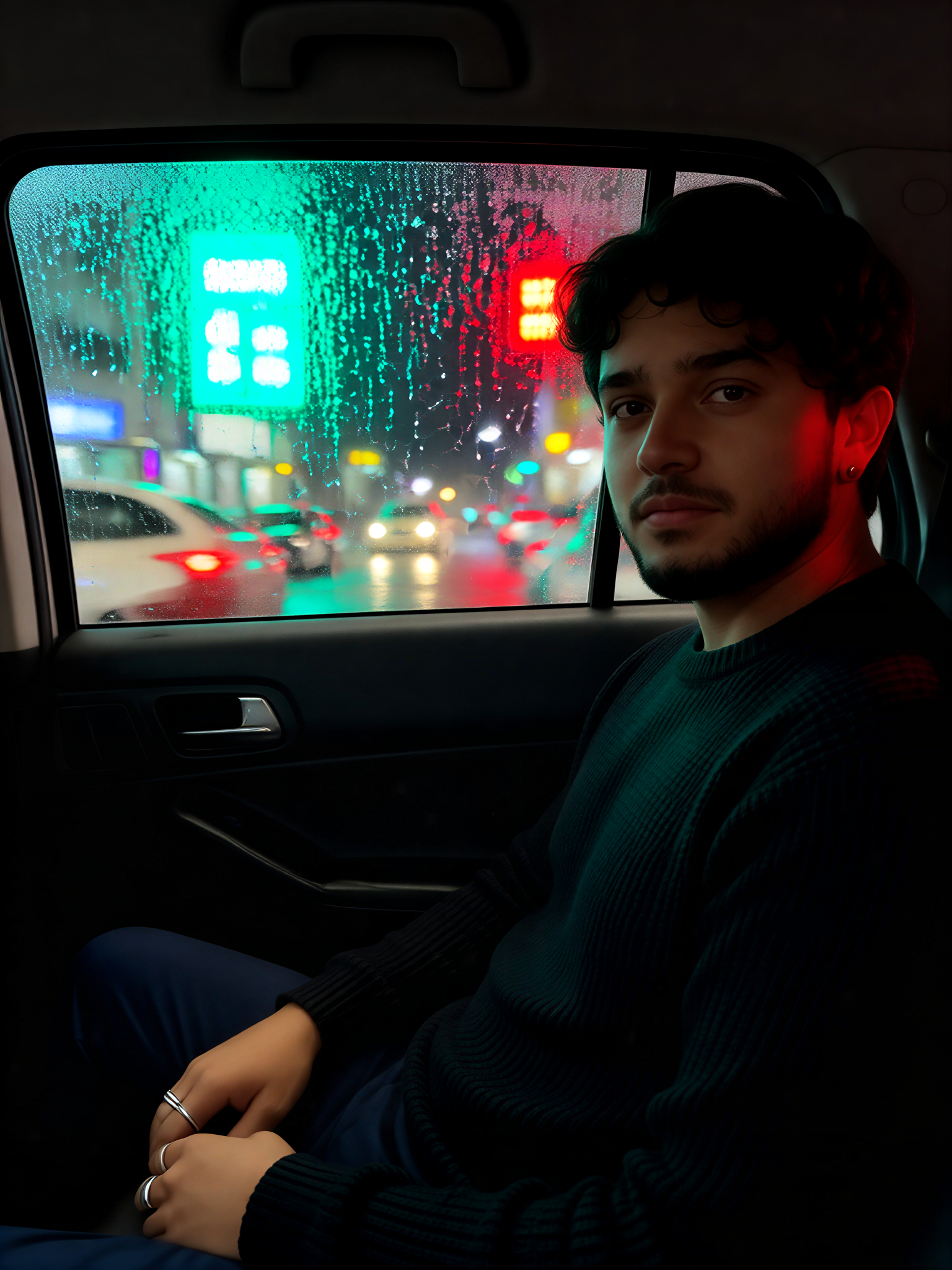 Lonely Side Face image