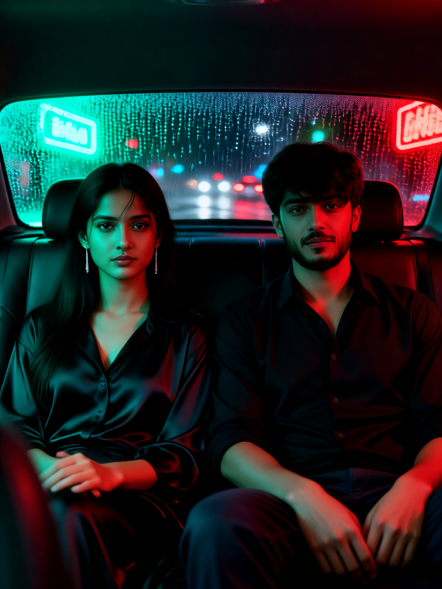 Couple Backseat Mood image