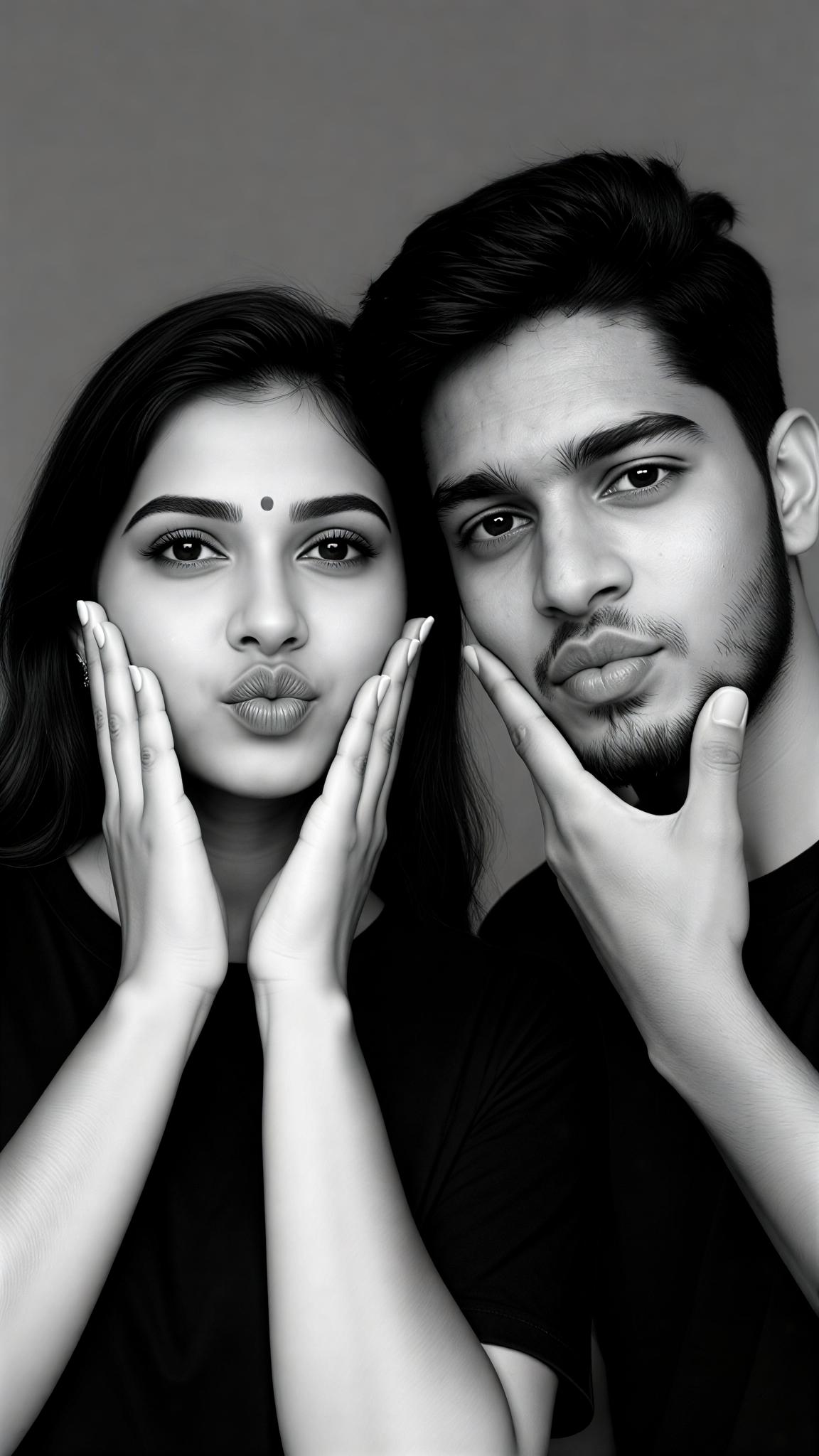 Playful Face Hold image