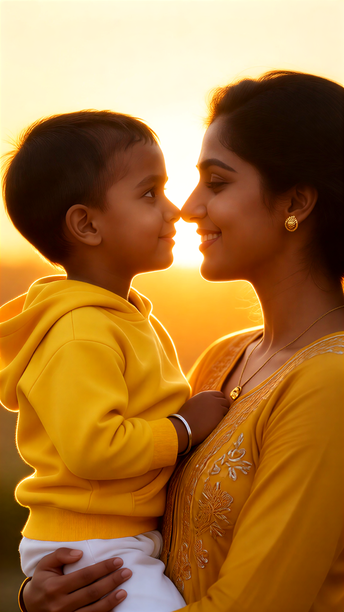 ☀️Mother and Son image