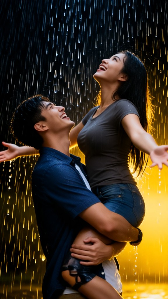 Love raining night - v2 image