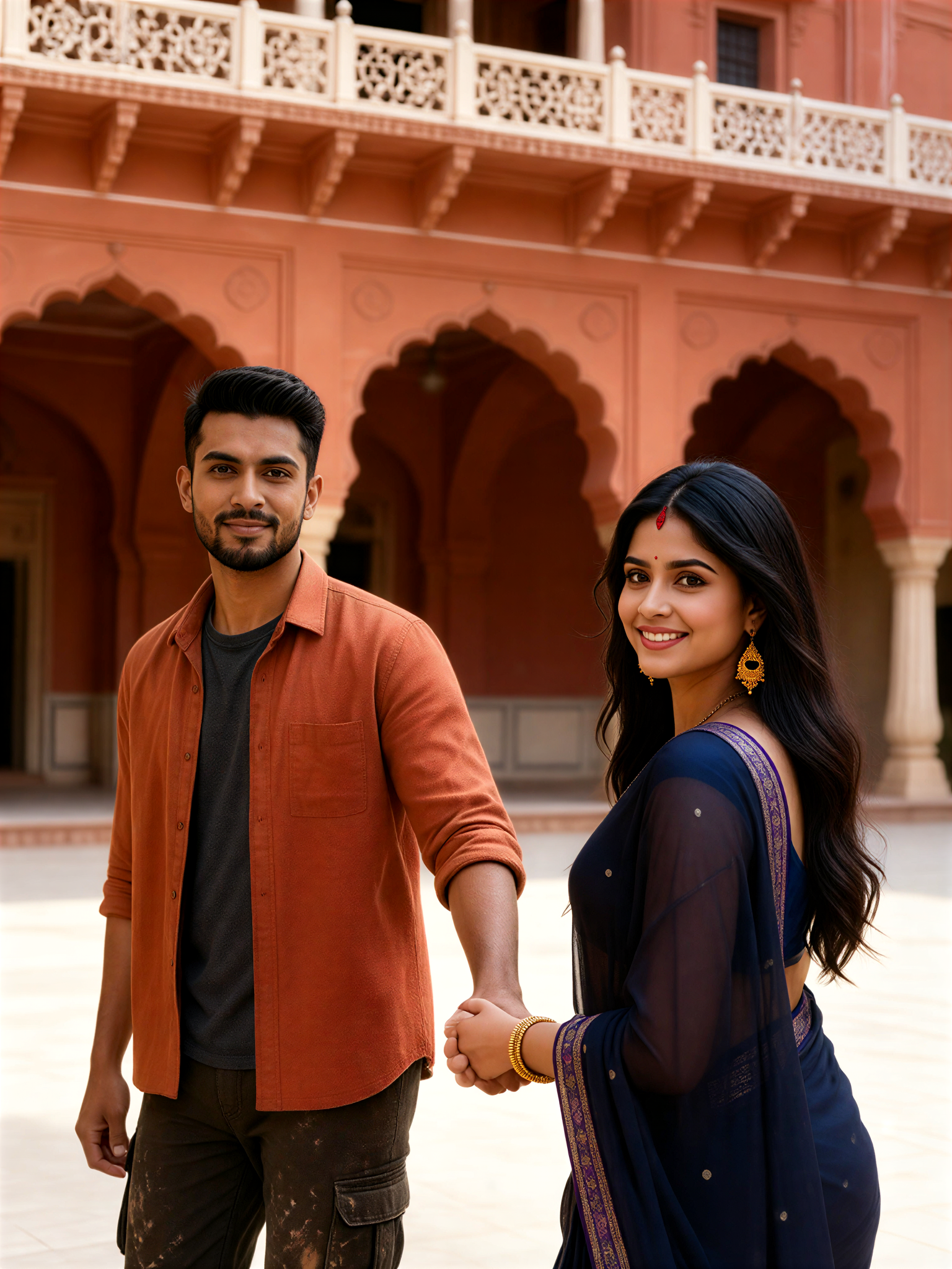 Palace Walk Couple image