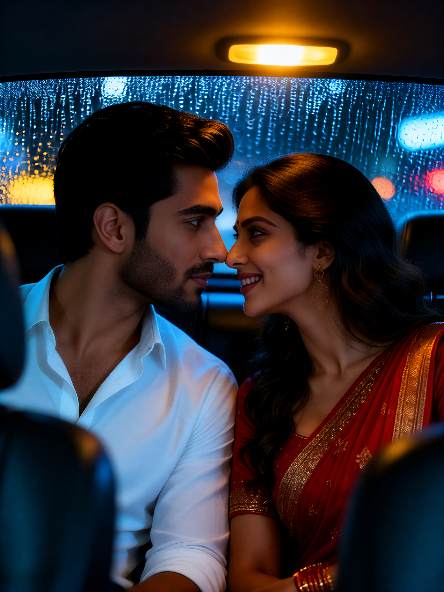 couple kiss image