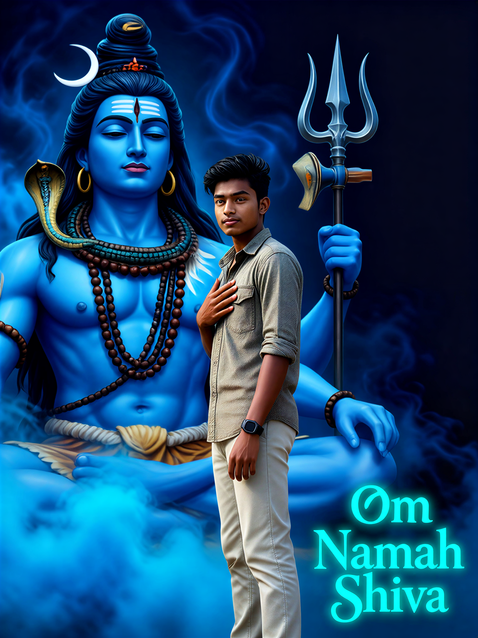 Looking To Shiva image