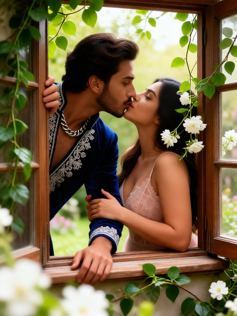 Gym Coach Deep Kiss image