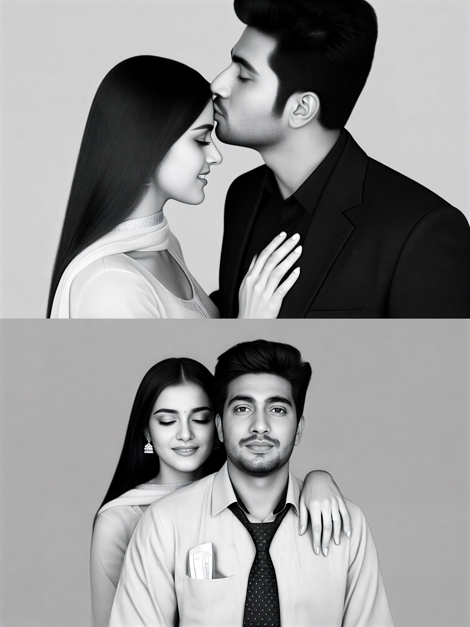 Split Forehead Kiss image