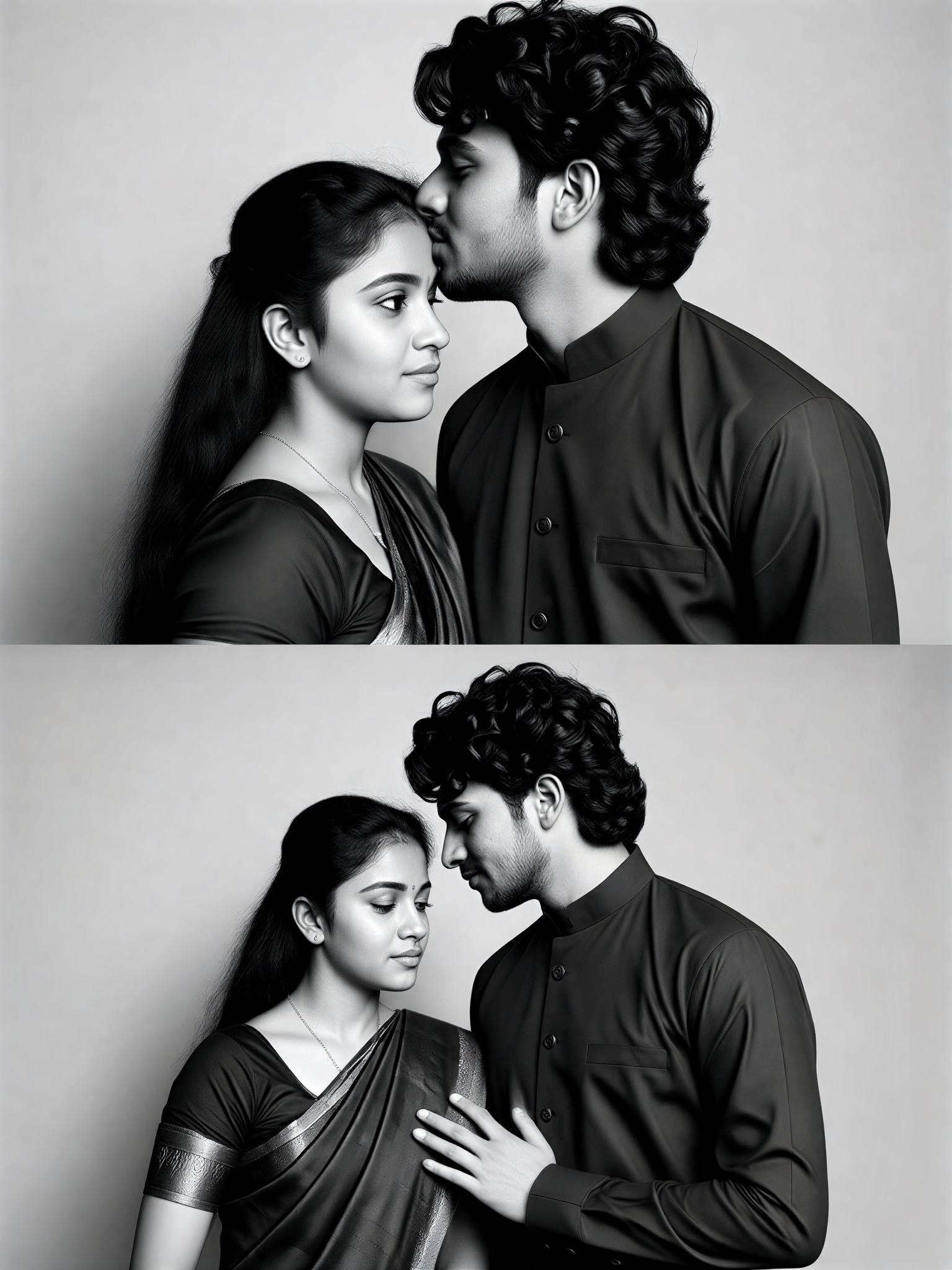 Split Traditional Kiss image