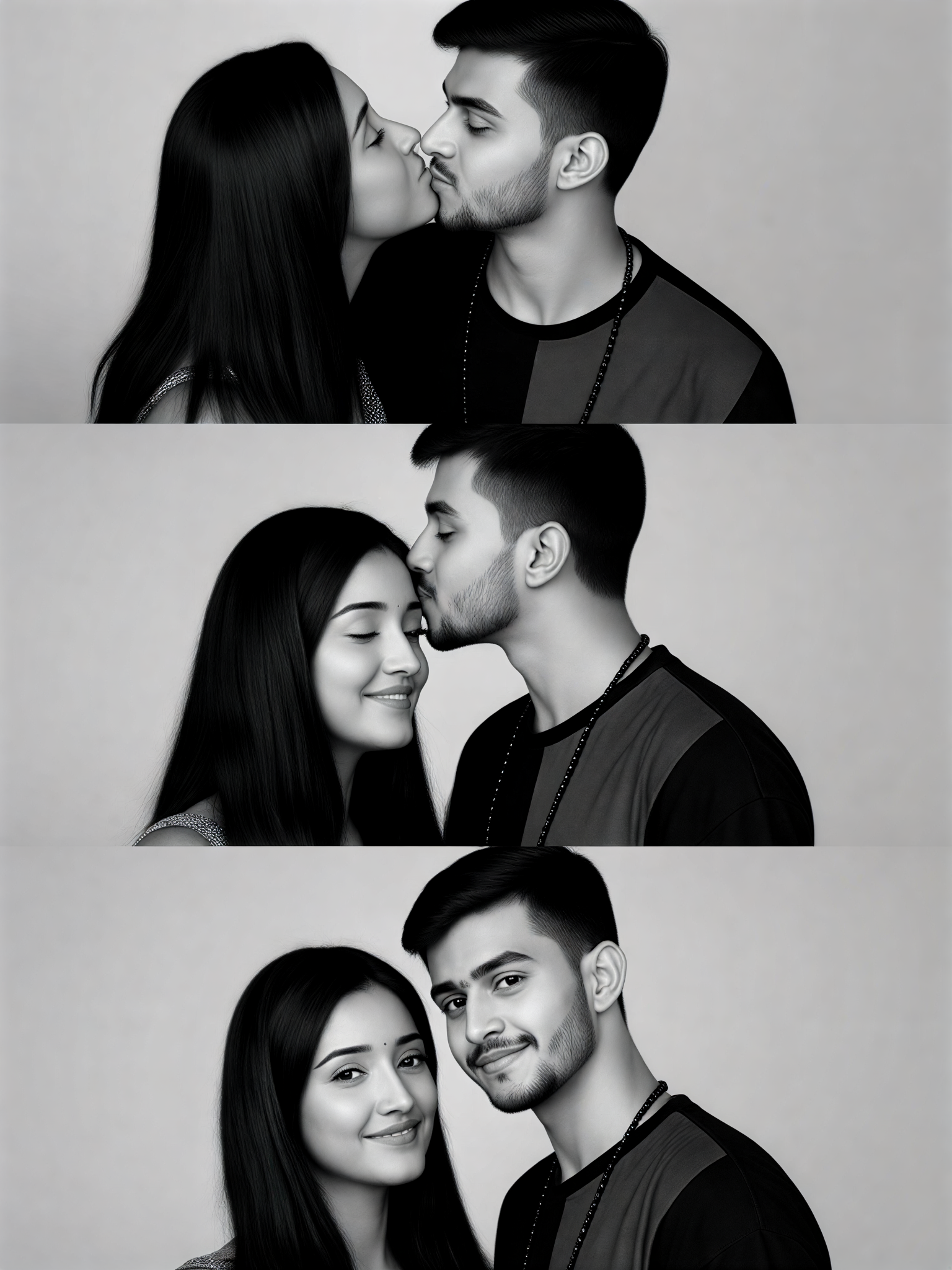 Triple Cheek Kiss image