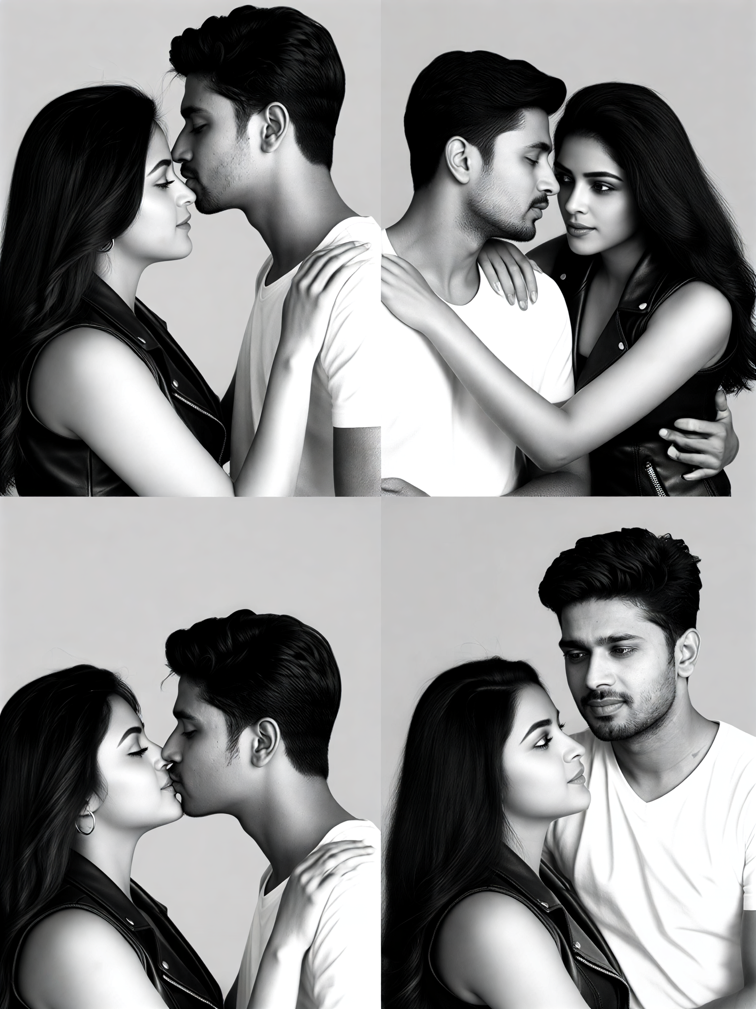Four Kiss Embrace image